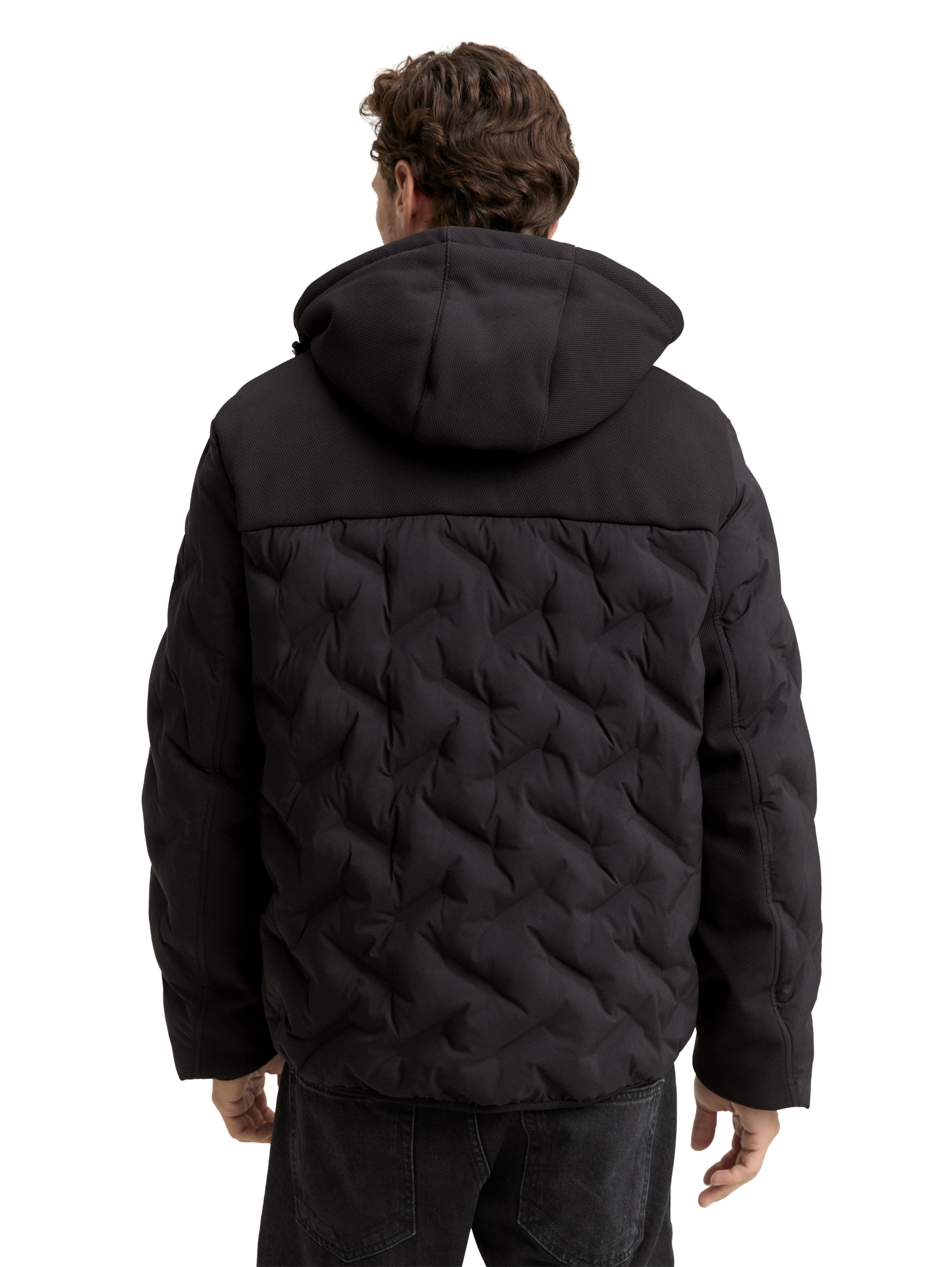 TOM TAILOR Steppjacke mit Kapuze mit Kapuze
