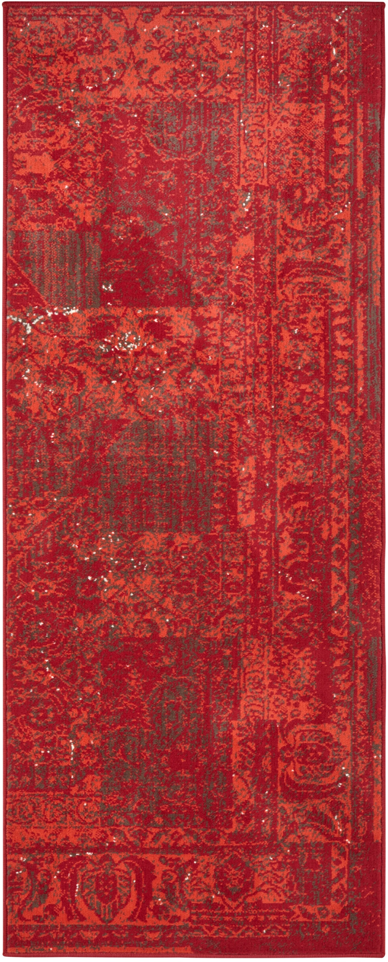 HANSE Home Läufer »Plume« rechteckig 9 mm Höhe Kurzflor, Used-Look, Teppich, Vintage, Esszimmer, Wohnzimmer, Flur