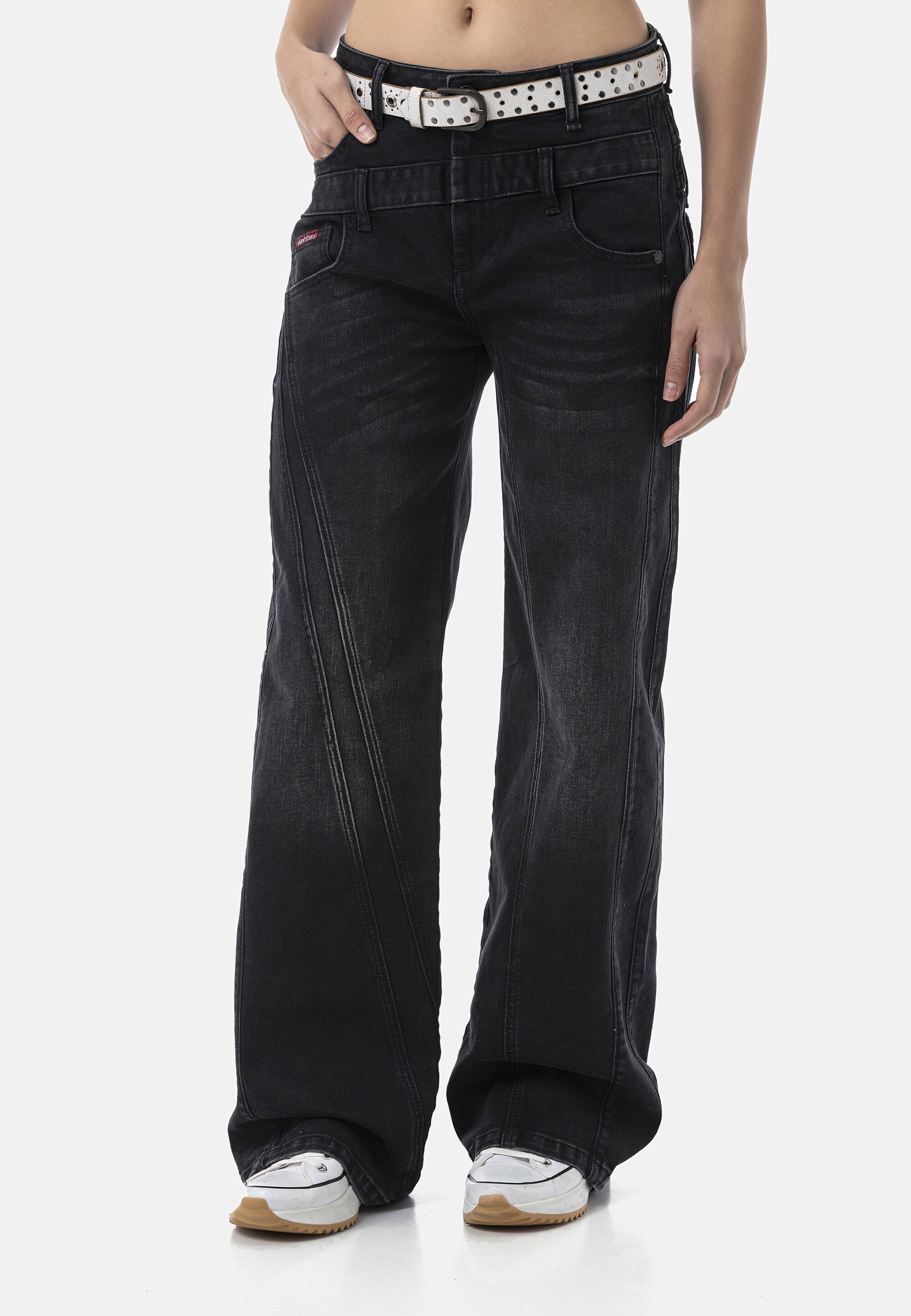 Cipo & Baxx Regular-fit-Jeans »WD547« im 5-Pocket-Style