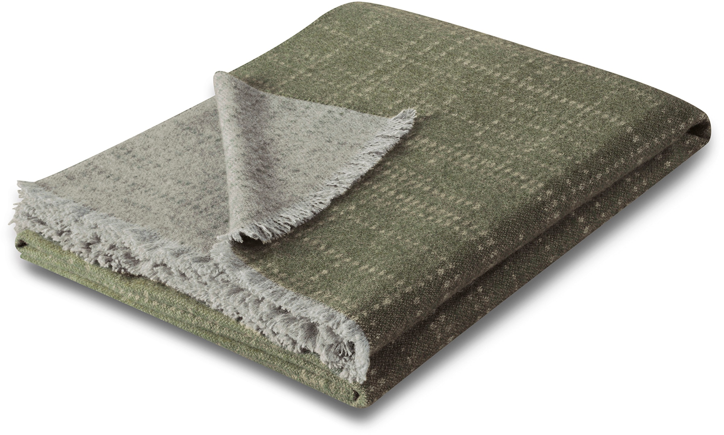BIEDERLACK Plaid »Nore«, mit kurzer Franse kaufen