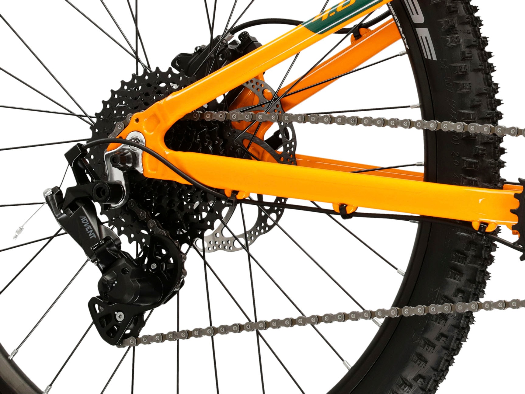 Kross Jugendfahrrad »Jugend-MTB Level Jr 4.0« 9 Gang microSHIFT ADVENT M6195S Schaltwerk Kettenschaltung