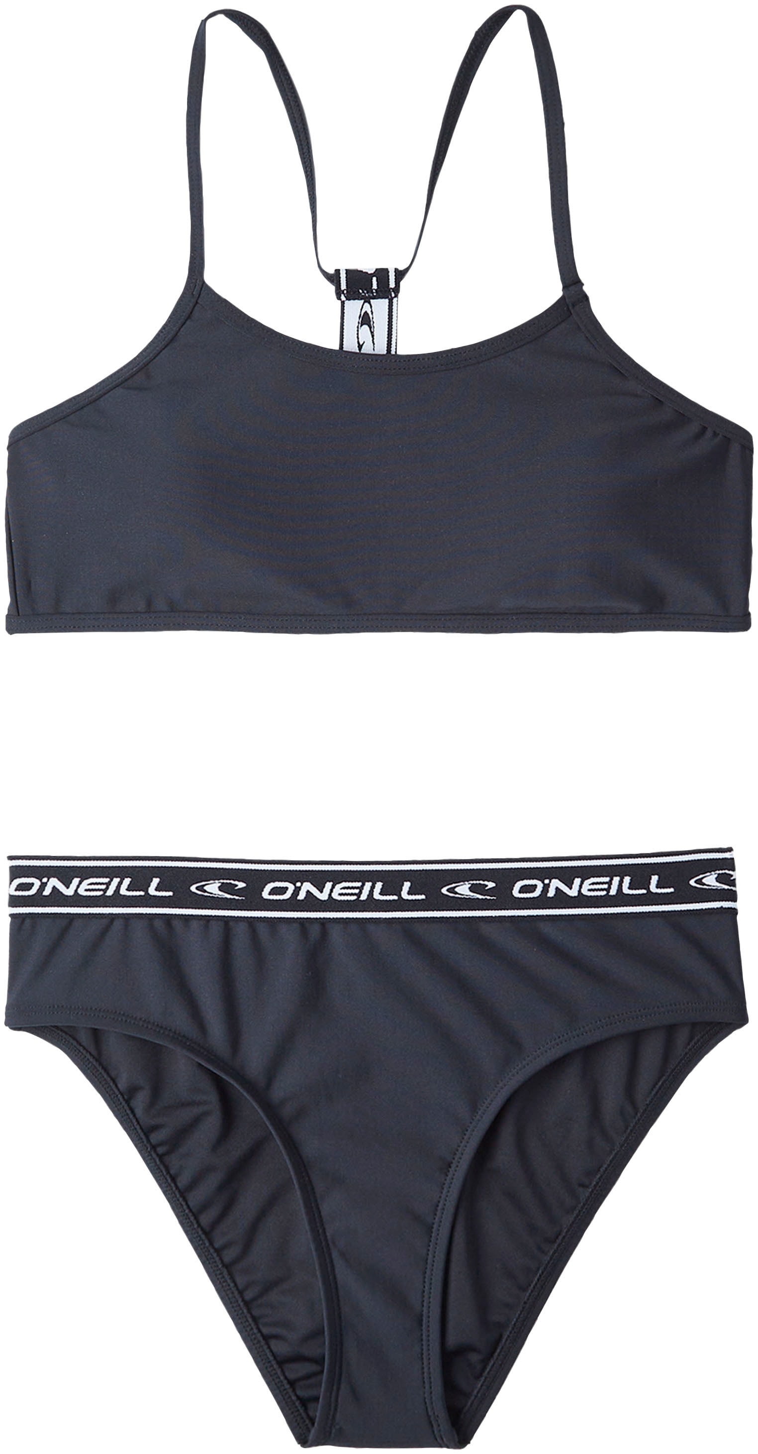 O'Neill Bustier-Bikini »SPORTCLUB ACTIVE BIKINI«, (Set, 2 St.), mit  elastischem Bund und Logoschriftzug bei
