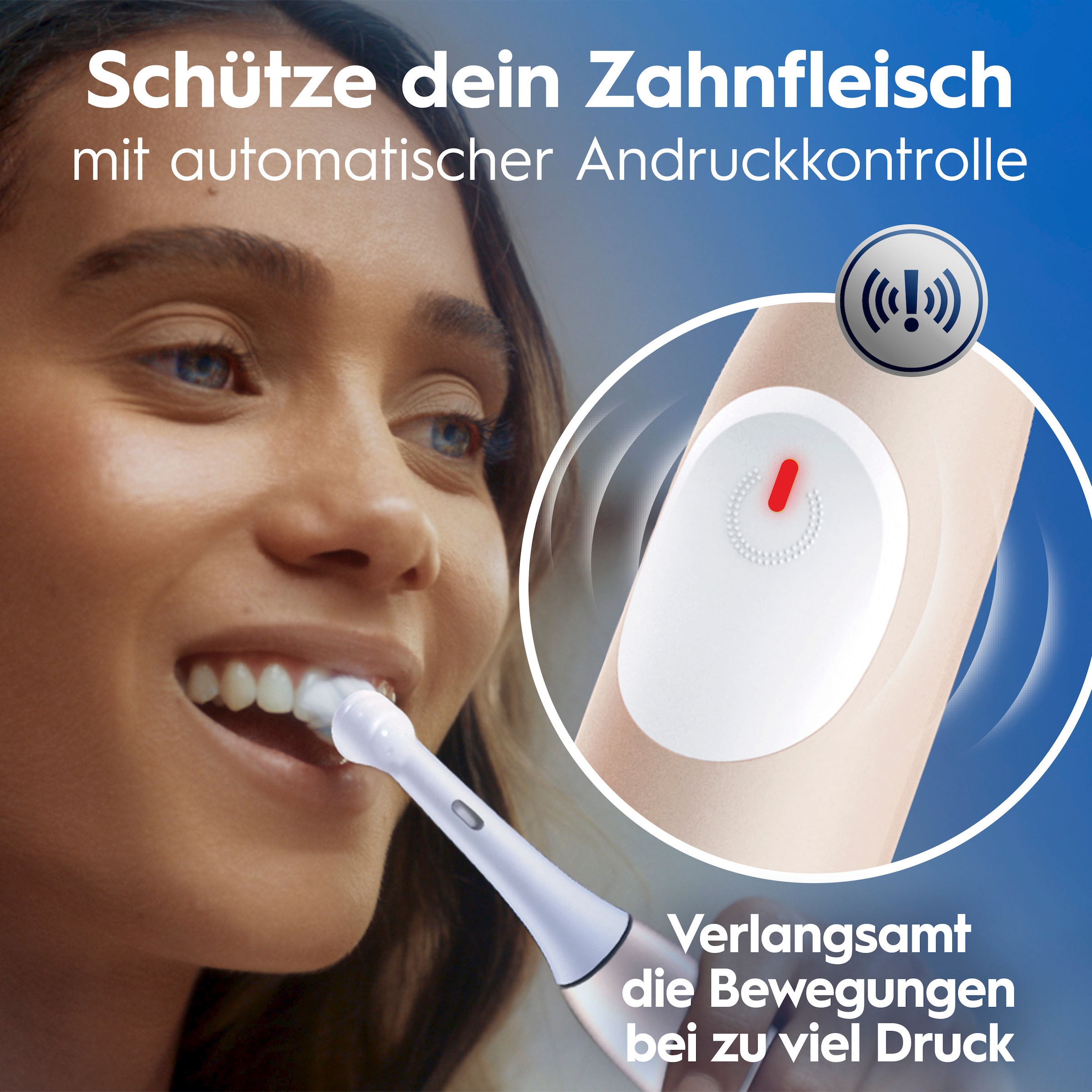 Oral-B Elektrische Zahnbürste »Oral-B iO Series 2« 1 Stk. Aufsteckbürsten für die sanfte Reinigung
