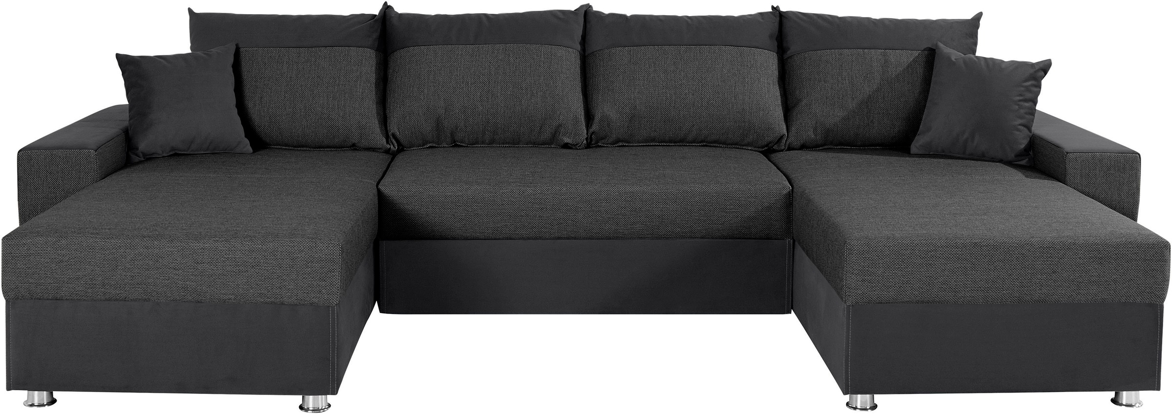 COLLECTION AB Wohnlandschaft »Antaly«, mit Bettkasten und Bettfunktion, 2 Zierkissen inklusive