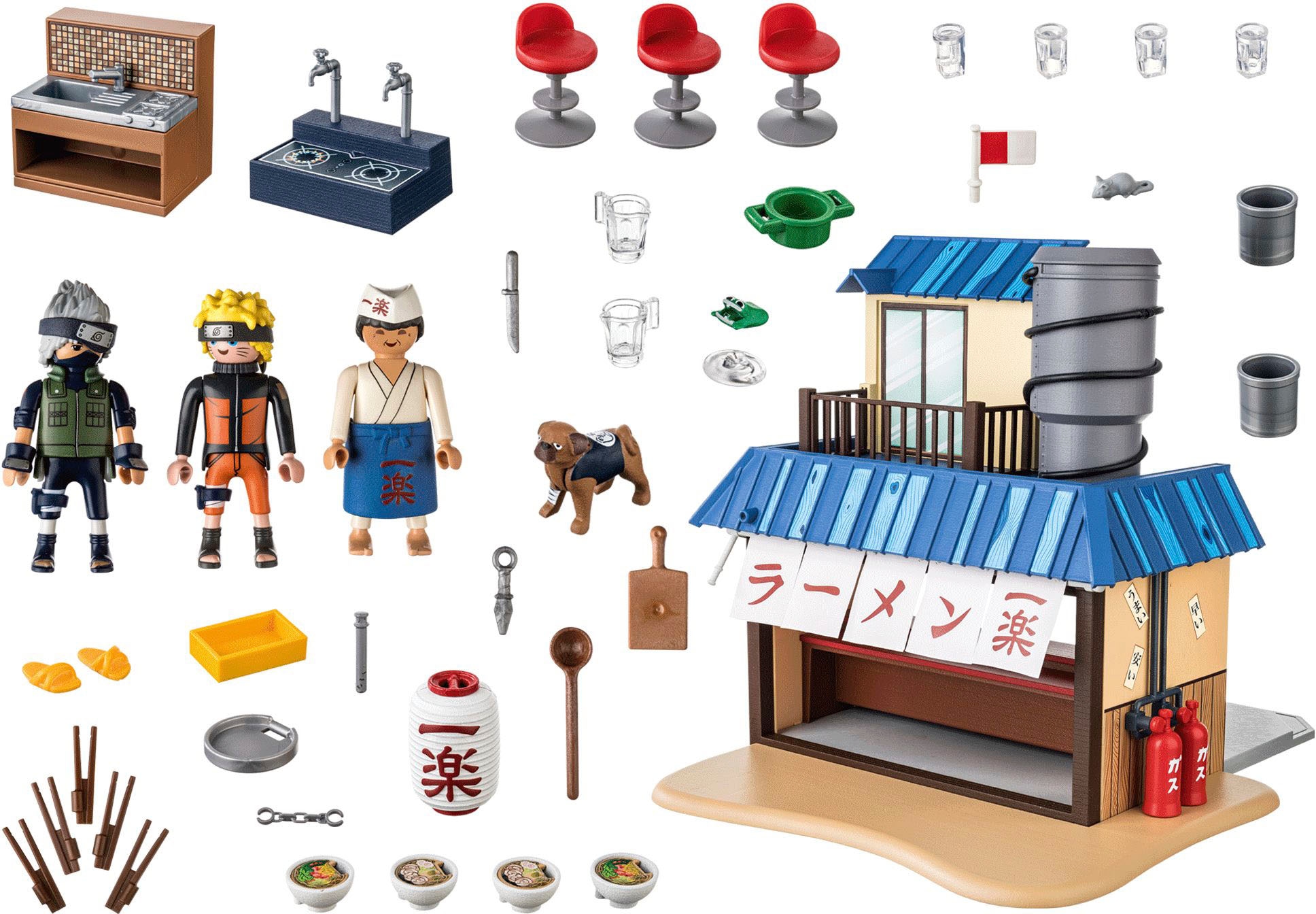 Playmobil® Konstruktions-Spielset »Sasuke vs. Itachi (70666), Naruto«, (37 St.)