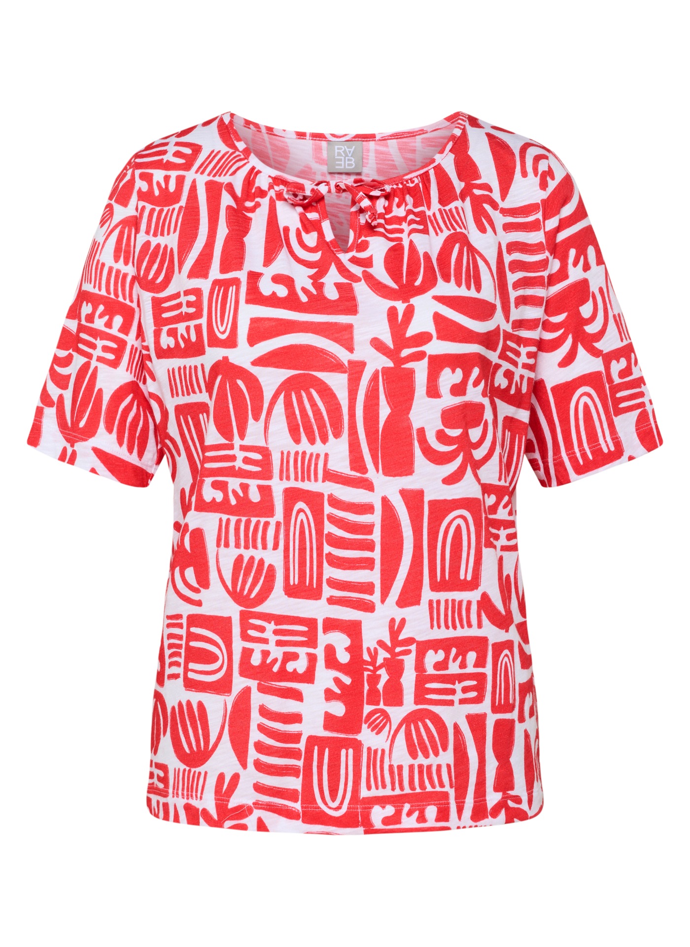 Rabe T-Shirt mit All-Over Print