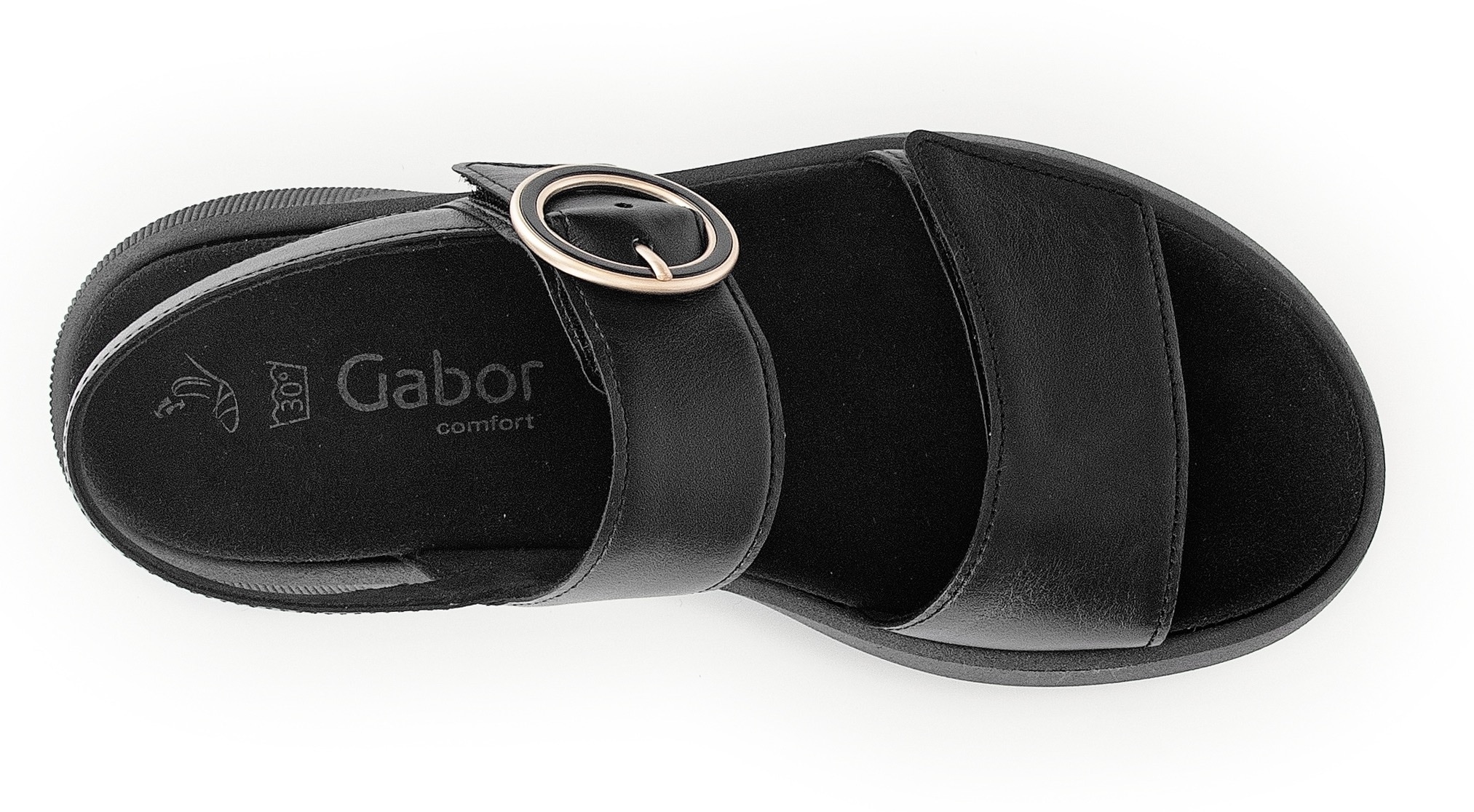 Gabor Keilsandalette »FLORENZ«  , Plateau, Sommerschuh, Riemchensandale, Komfortschuh in Weite (=weit)