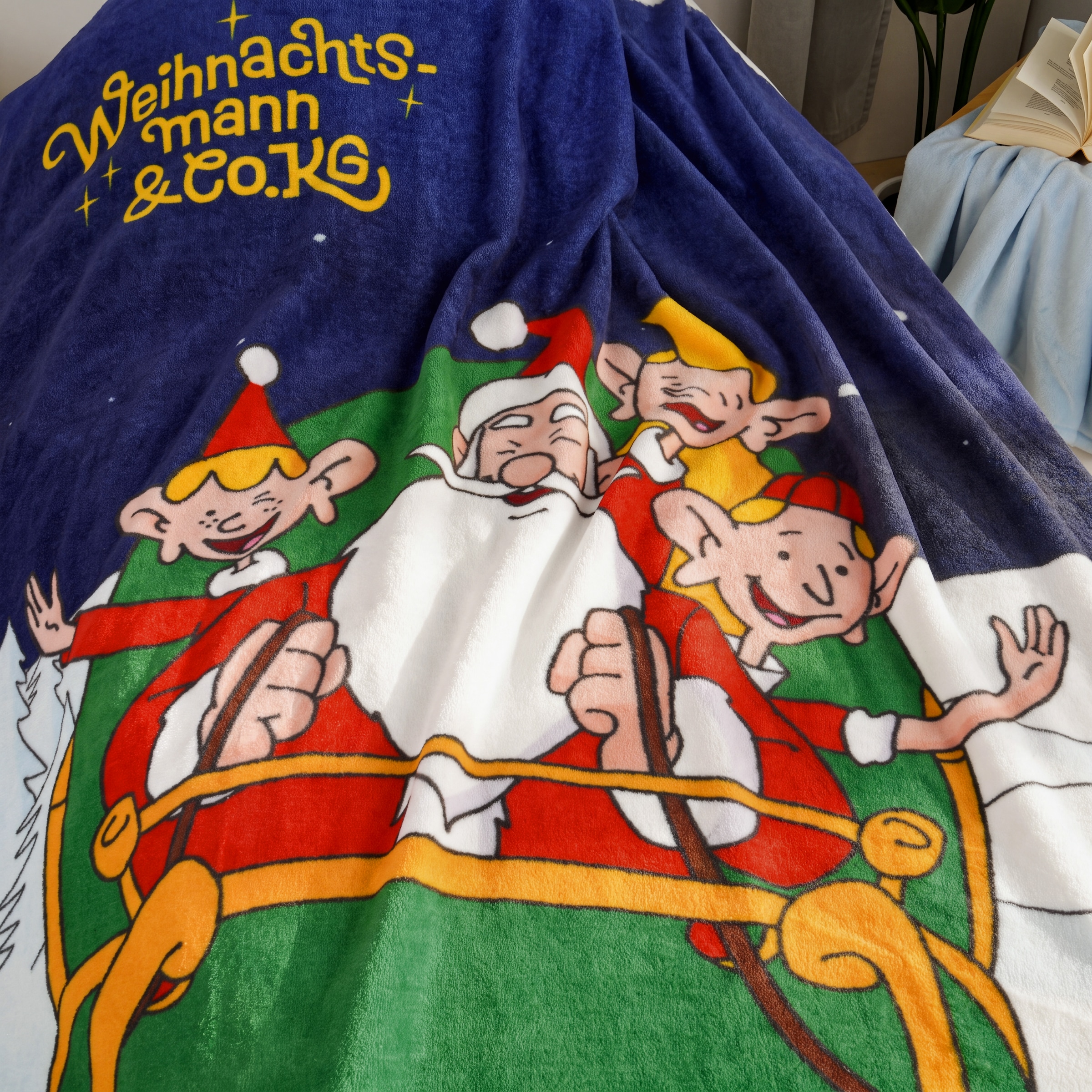   Wohndecke »Weihnachtsmann & Co.KG« Perfekt zum Kuscheln – zuhause und unterwegs