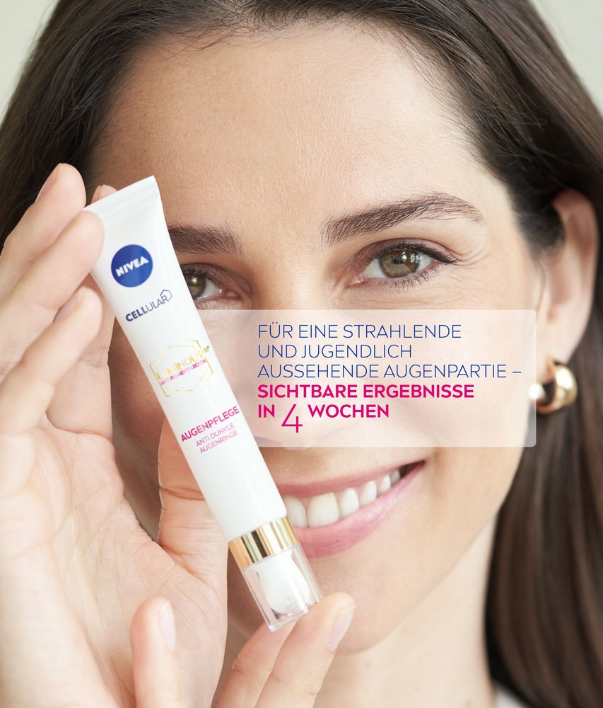 Nivea Augencreme »LUMINOUS630 Anti-Pigmentflecken Augenpflege, Anti-Aging-Augencreme«, Anti-Aging-Augencreme