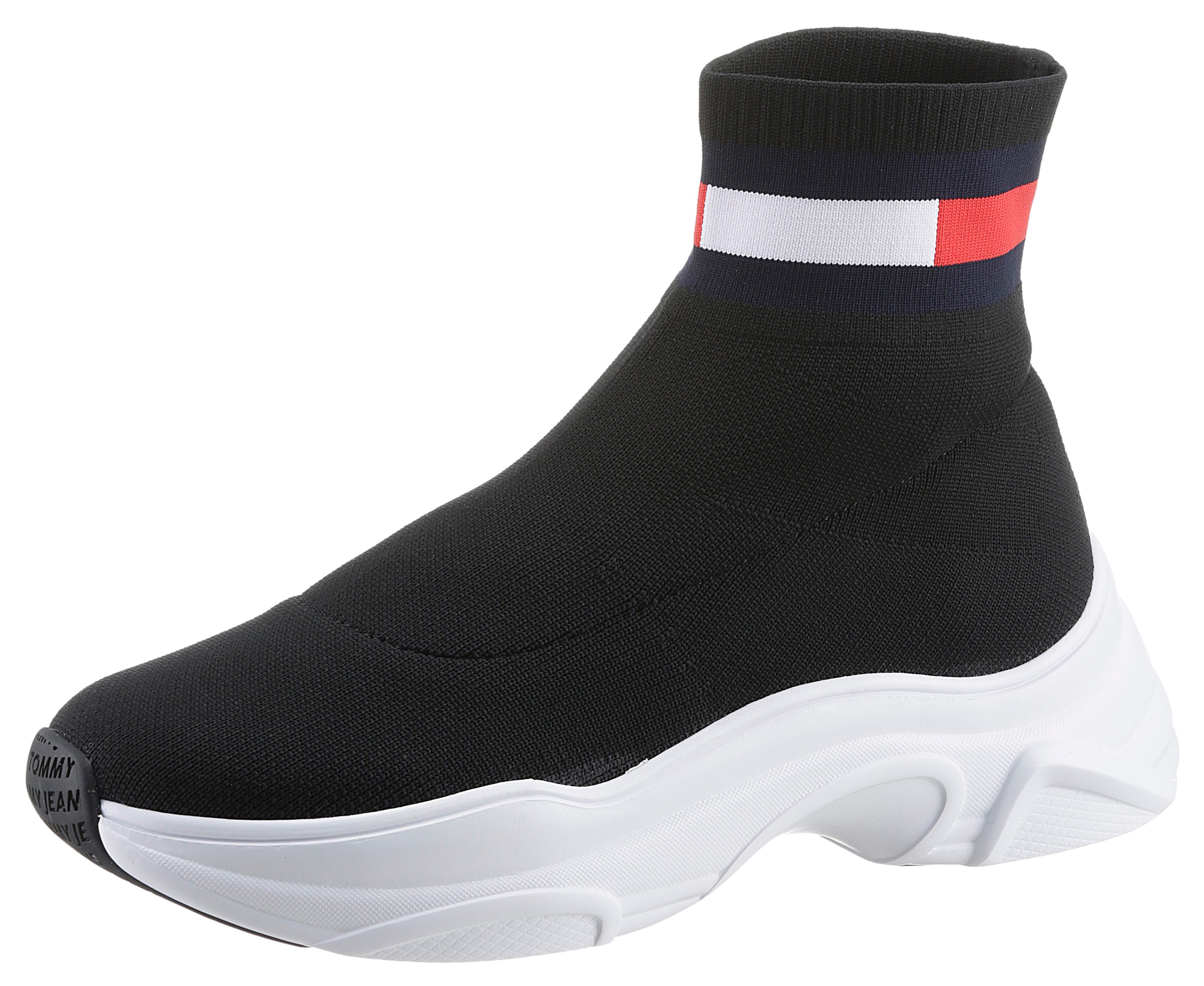 Tommy Jeans Schlupfboots »TOMMY JEANS SOCK BOOT«, mit Tommy Streifen kaufen