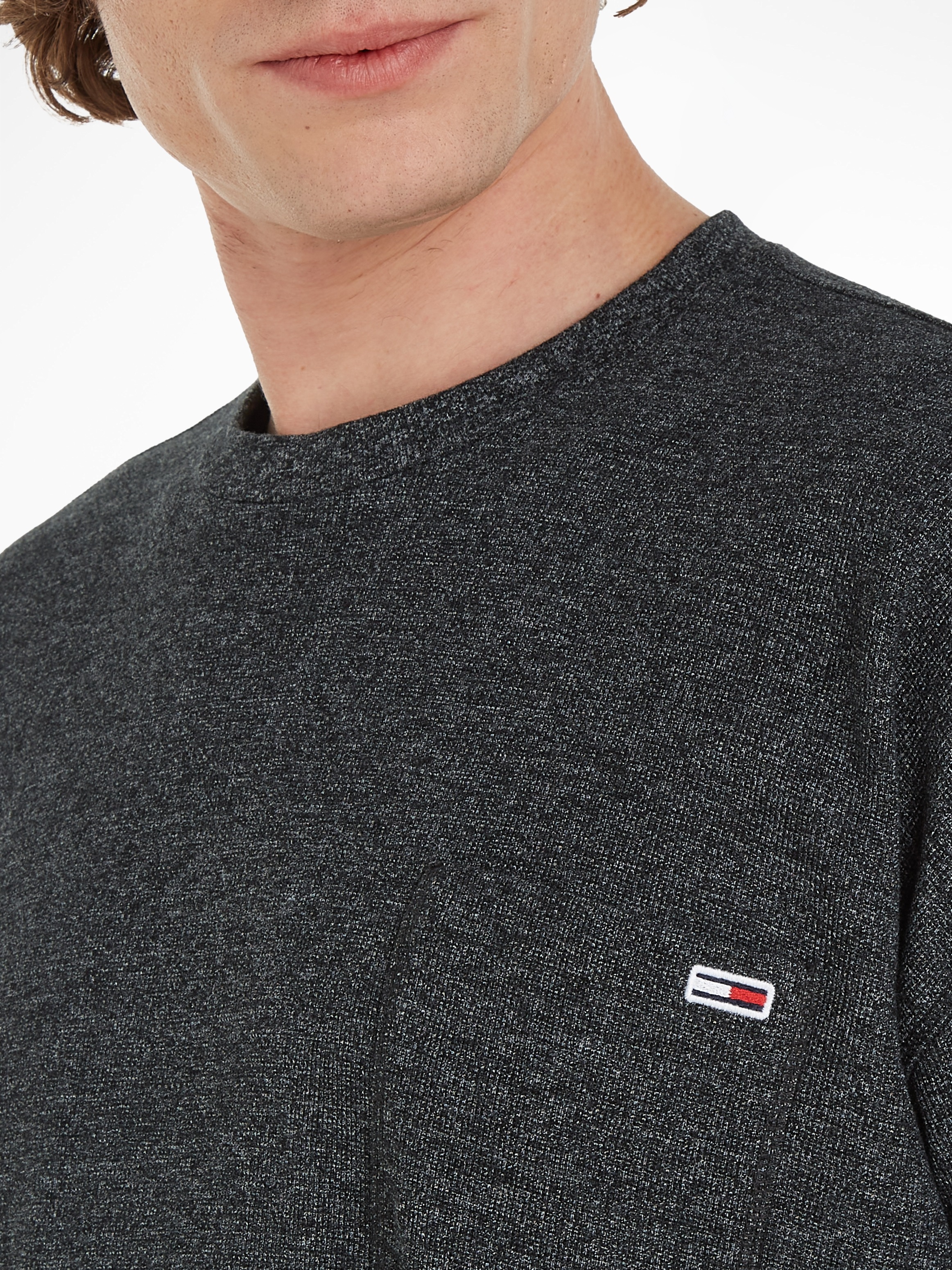 Tommy Jeans Langarmshirt »TJM RLX WAFFLE SNIT TEE«