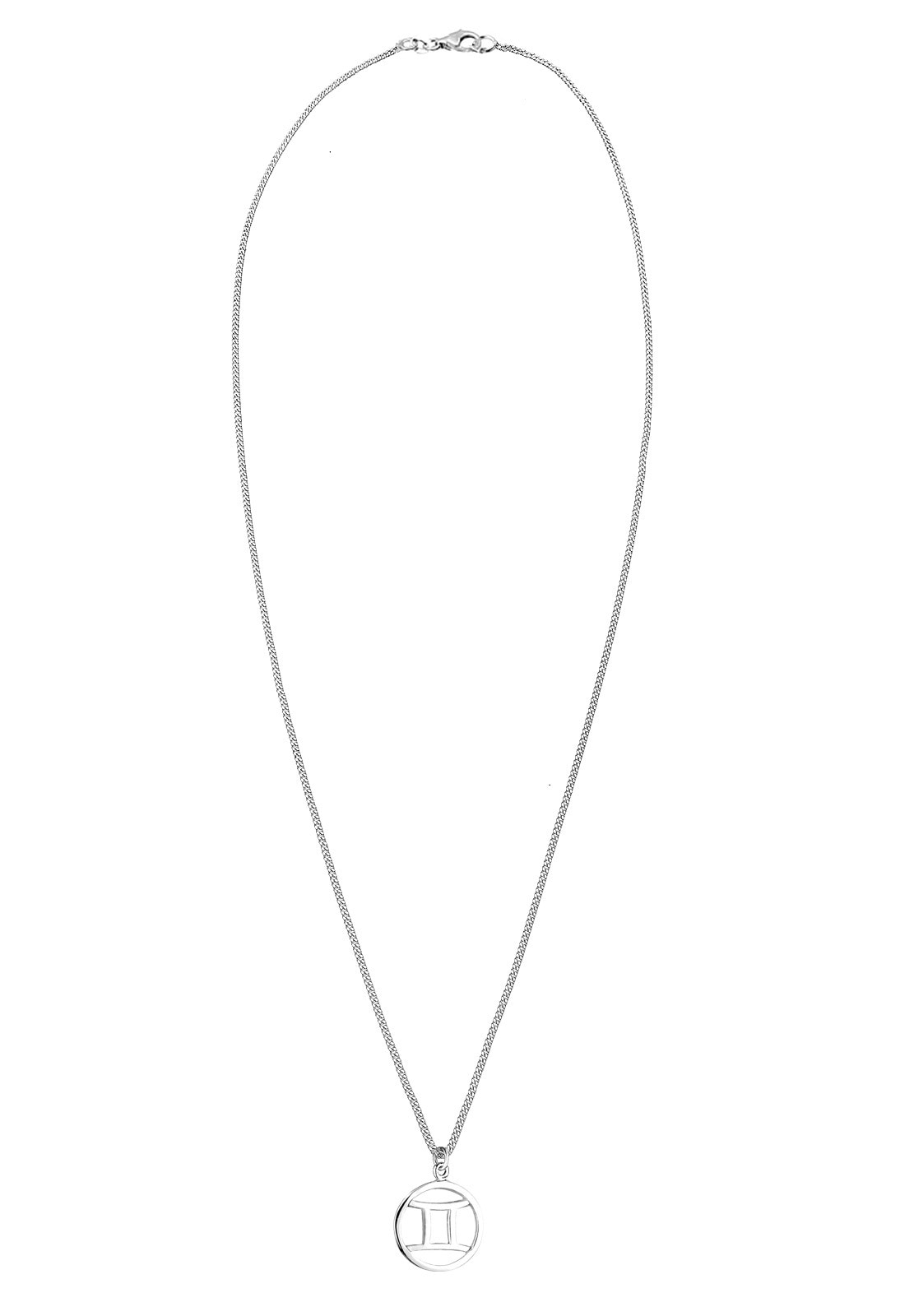 Elli Silberkette »Halskette Zwilling Sternezeichen 925 Sterling Silber«