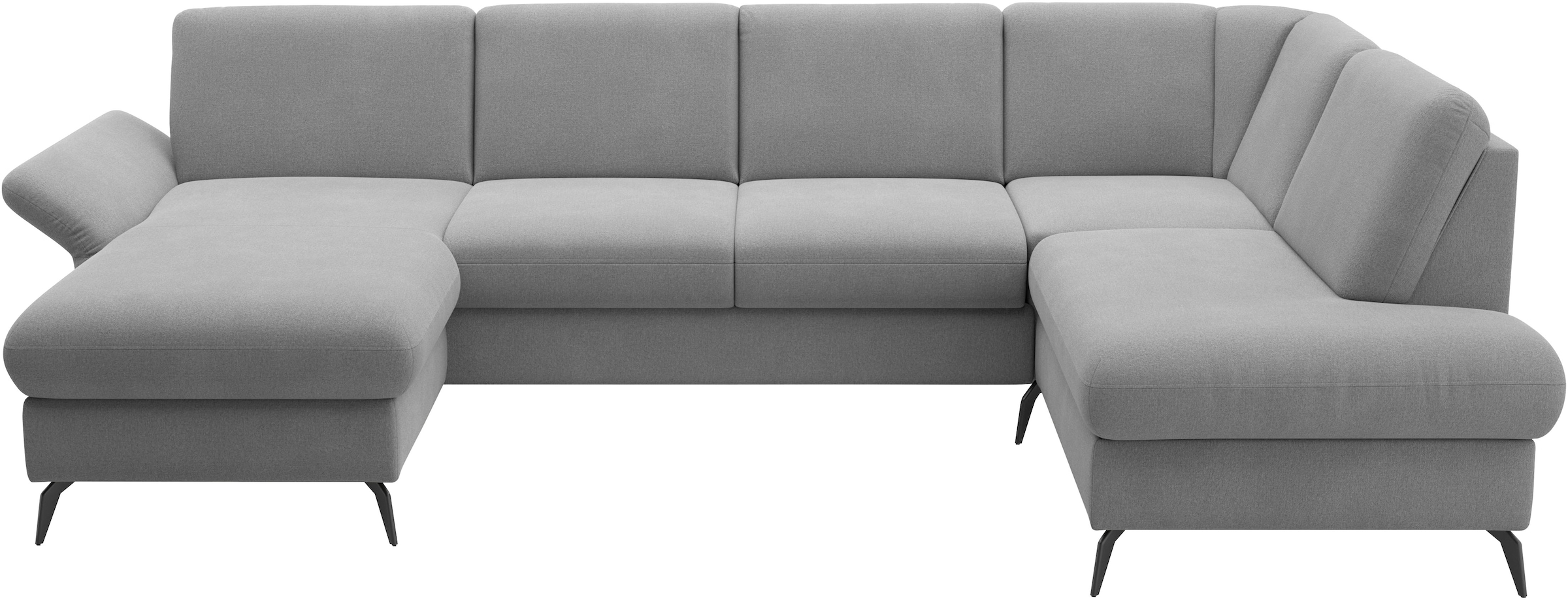 Home affaire Wohnlandschaft »Rochelle«, optional: Armteilverstellung, klappbar, Bettkasen