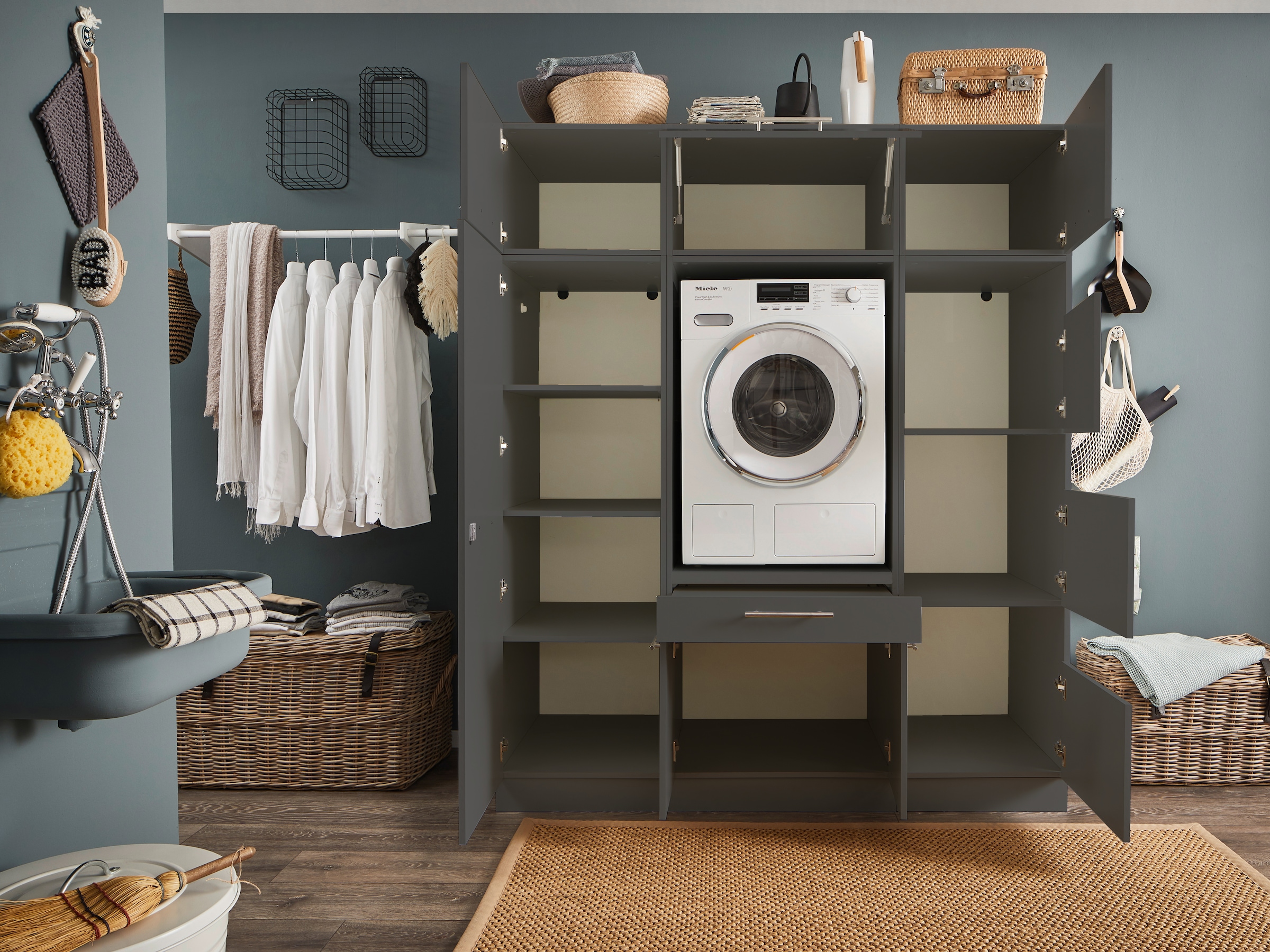 Laundreezy Mehrzweckschrank-Set »LAUNDREEZY LDSK9«