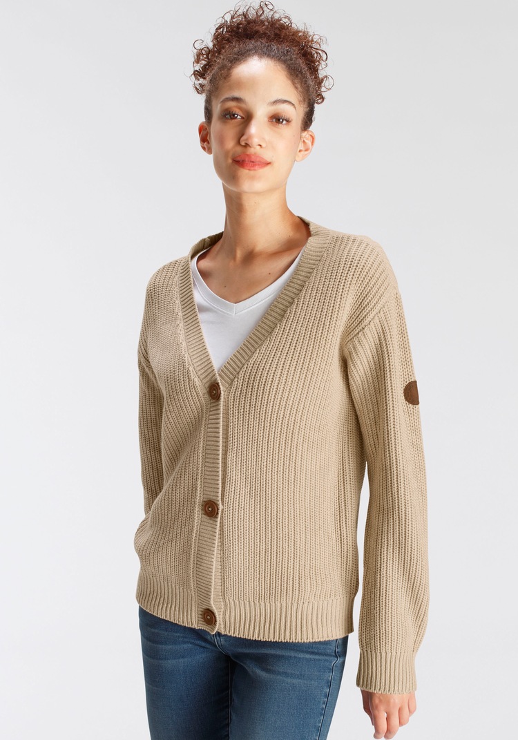 Strickjacke »KendraAK«, in trendiger Grobstrick-Optik - NEUE KOLLEKTION