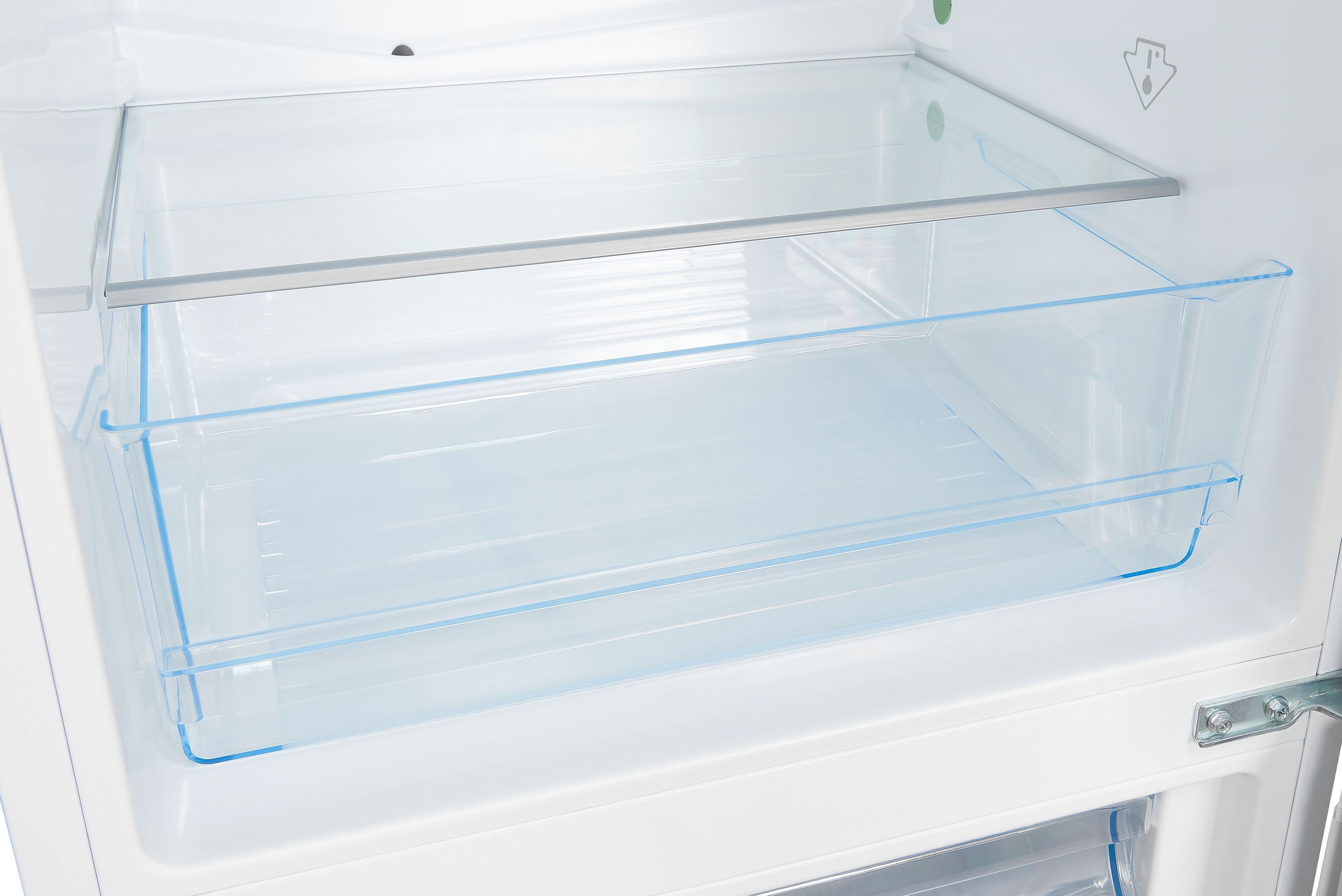 exquisit Kühl-/Gefrierkombination »KGC265-70-010E weiss«, 269 L Volumen, 4 Sterne Gefrieren