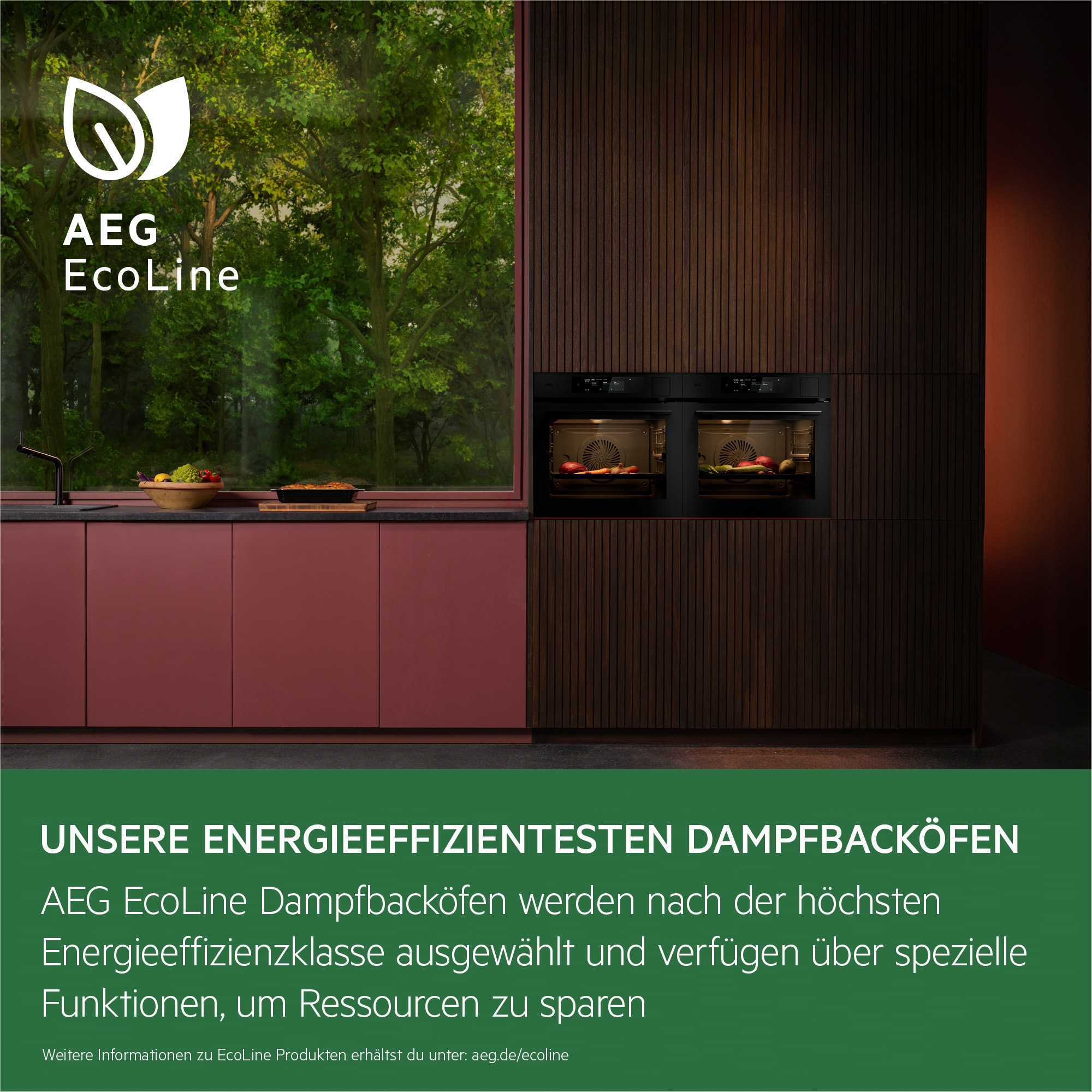 AEG Einbaubackofen Serie 8000 »TB8SB72WAB«, KI - Rezept – Assistent