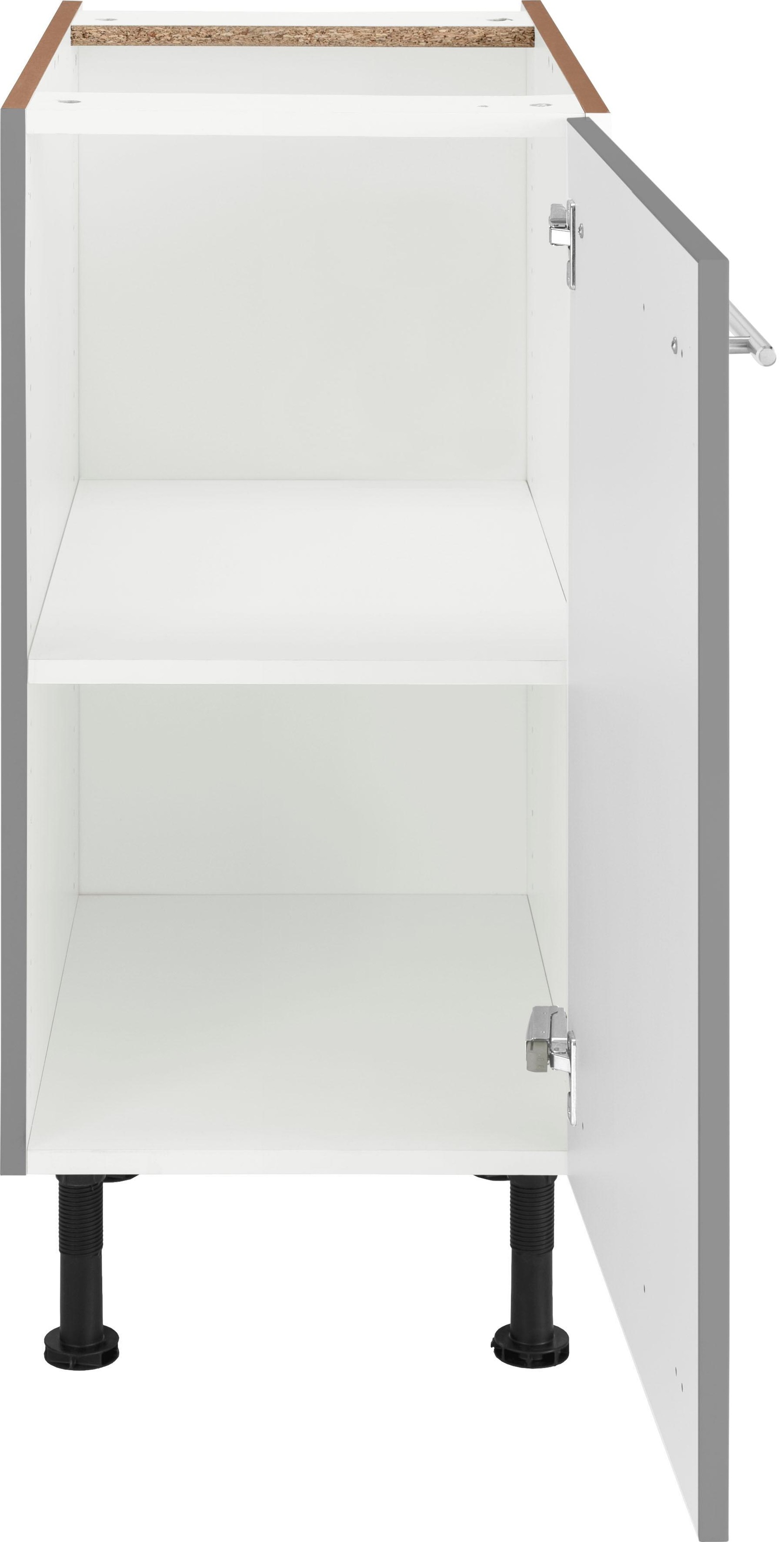 OPTIFIT Unterschrank »Bern« 30 cm breit, mit 1 Tür mit höhenverstellbaren Füßen, mit Metallgriff