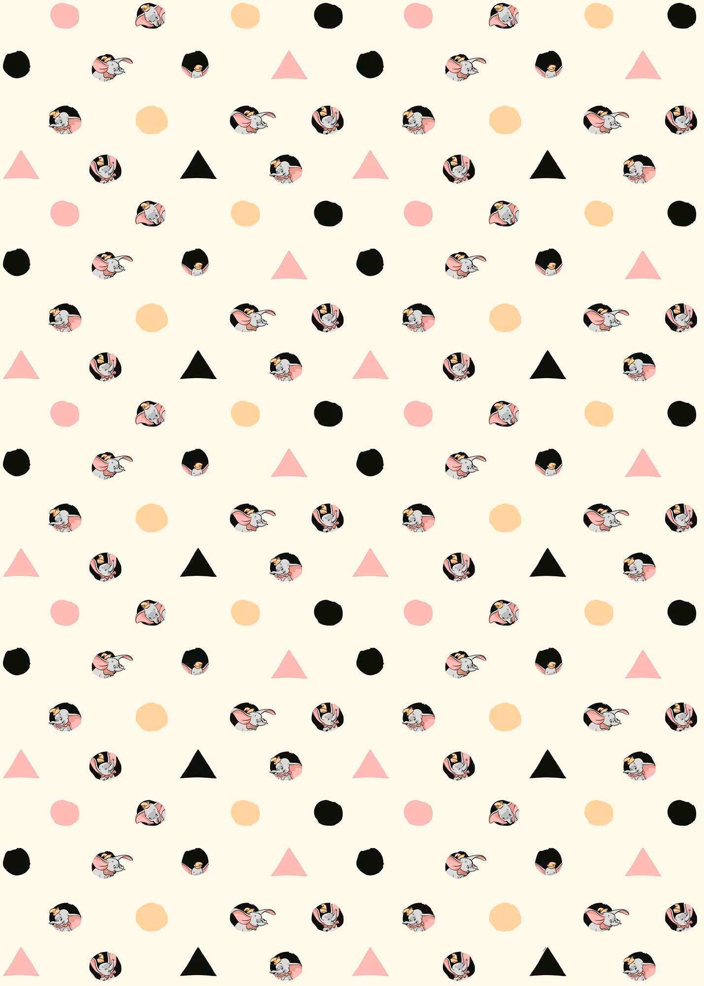 Vliestapete »Dumbo Angles & Dots«, 200x280 cm (Breite x Höhe)