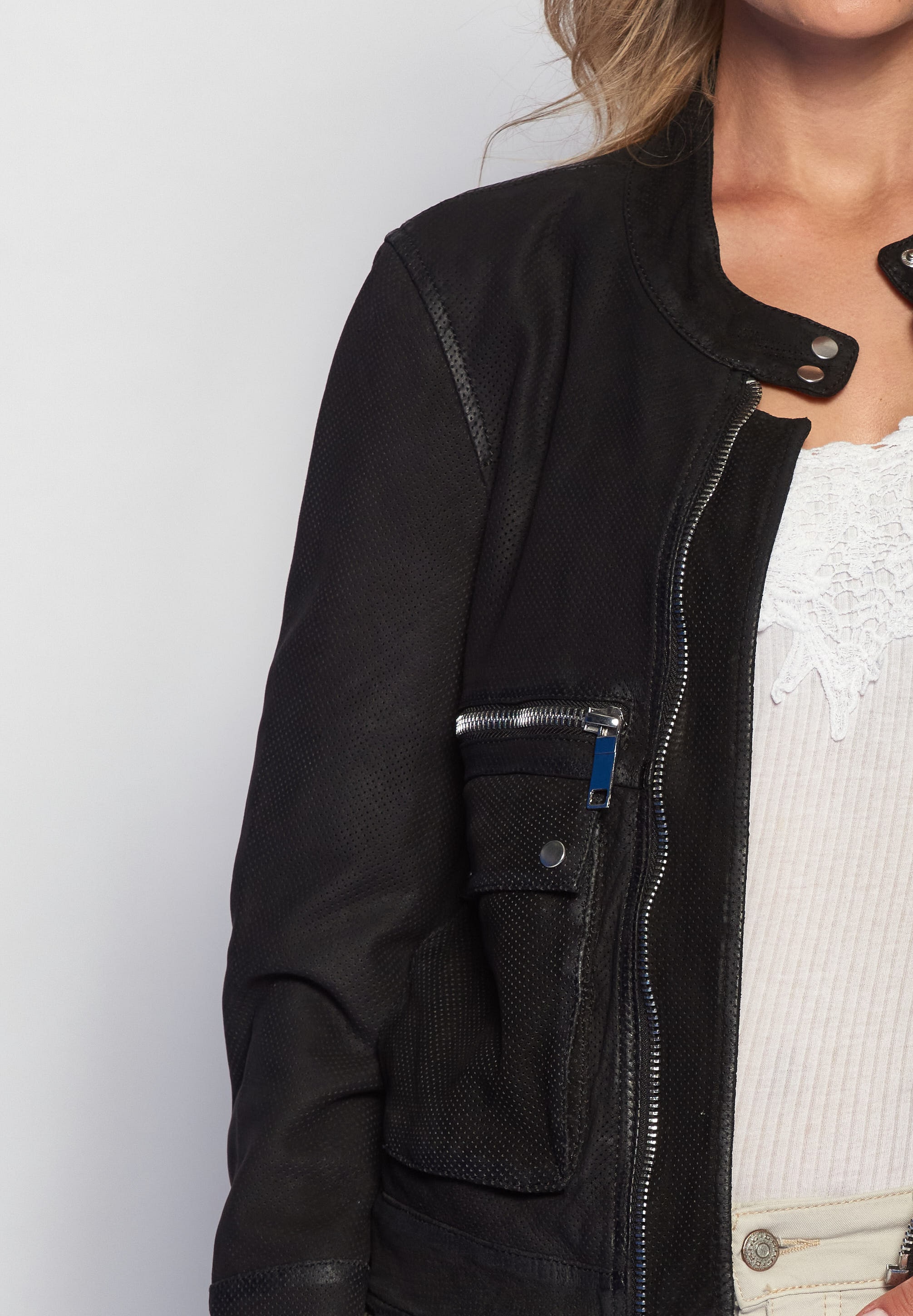 Maze Lederjacke »Lederjacke Clermont«