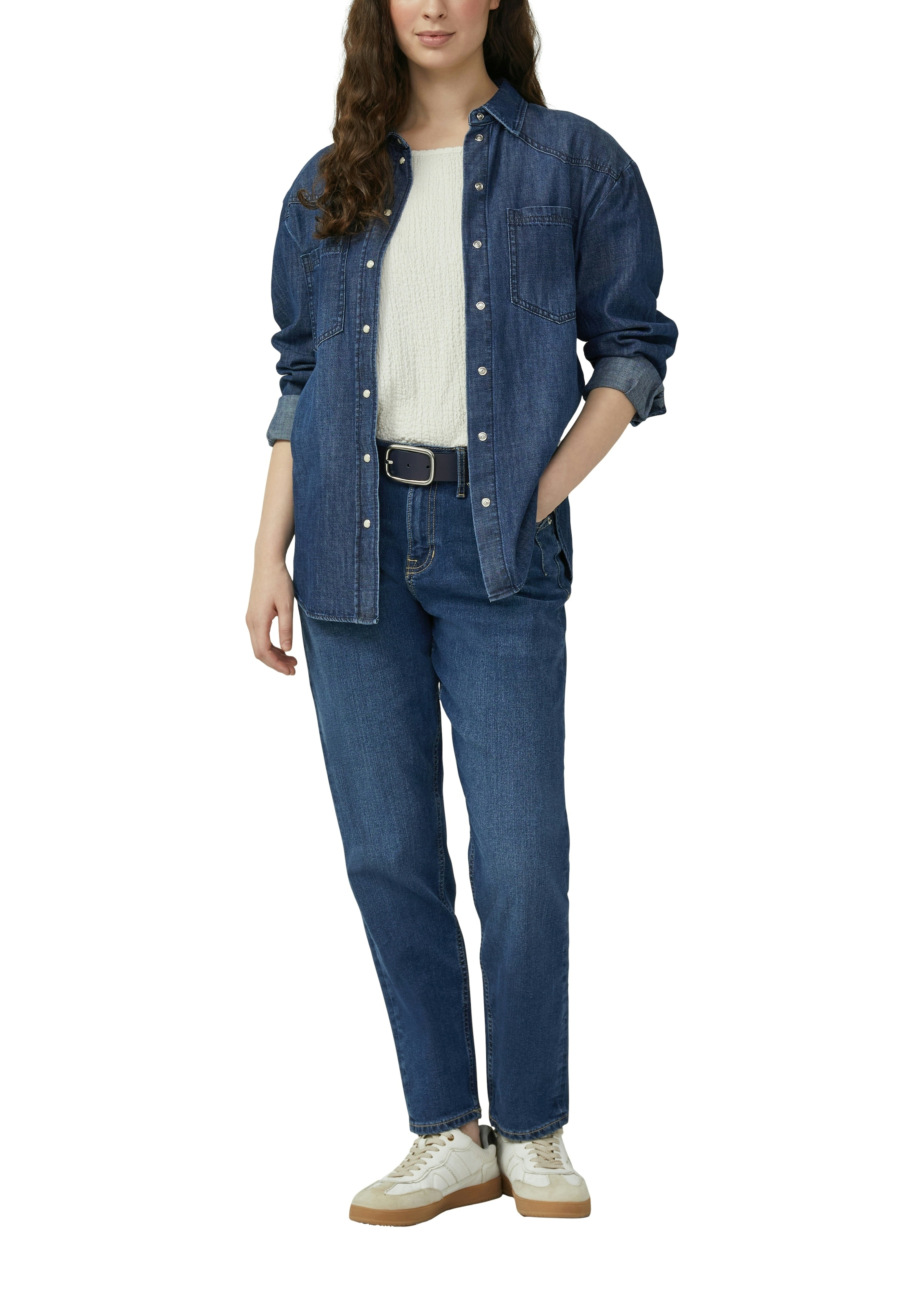 s.Oliver T-Shirt mit Struktur Muster