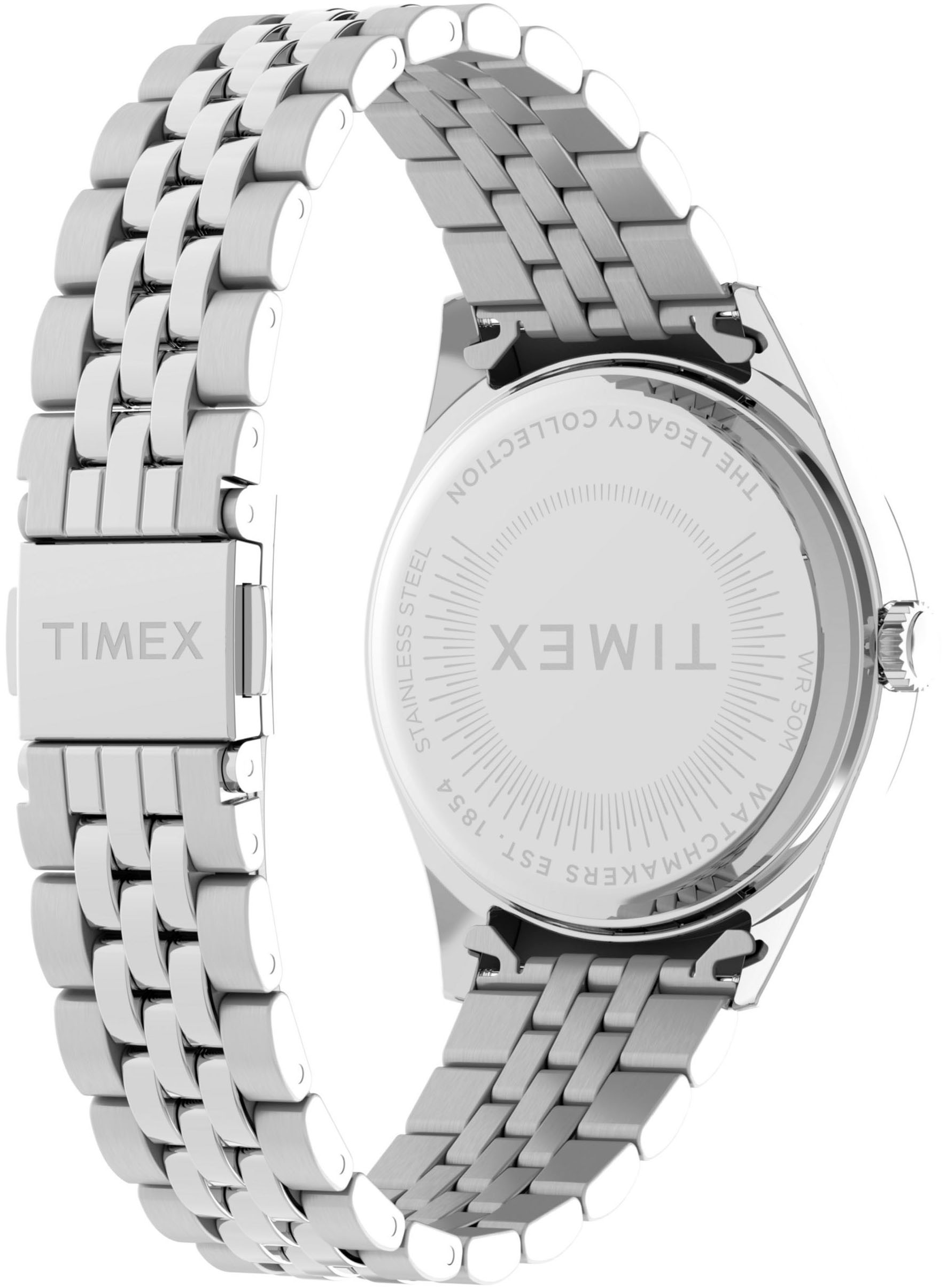 Timex Quarzuhr »LEGACY«, Armbanduhr, Herrenuhr, Damenuhr, unisex, Datum, Leuchtzeiger