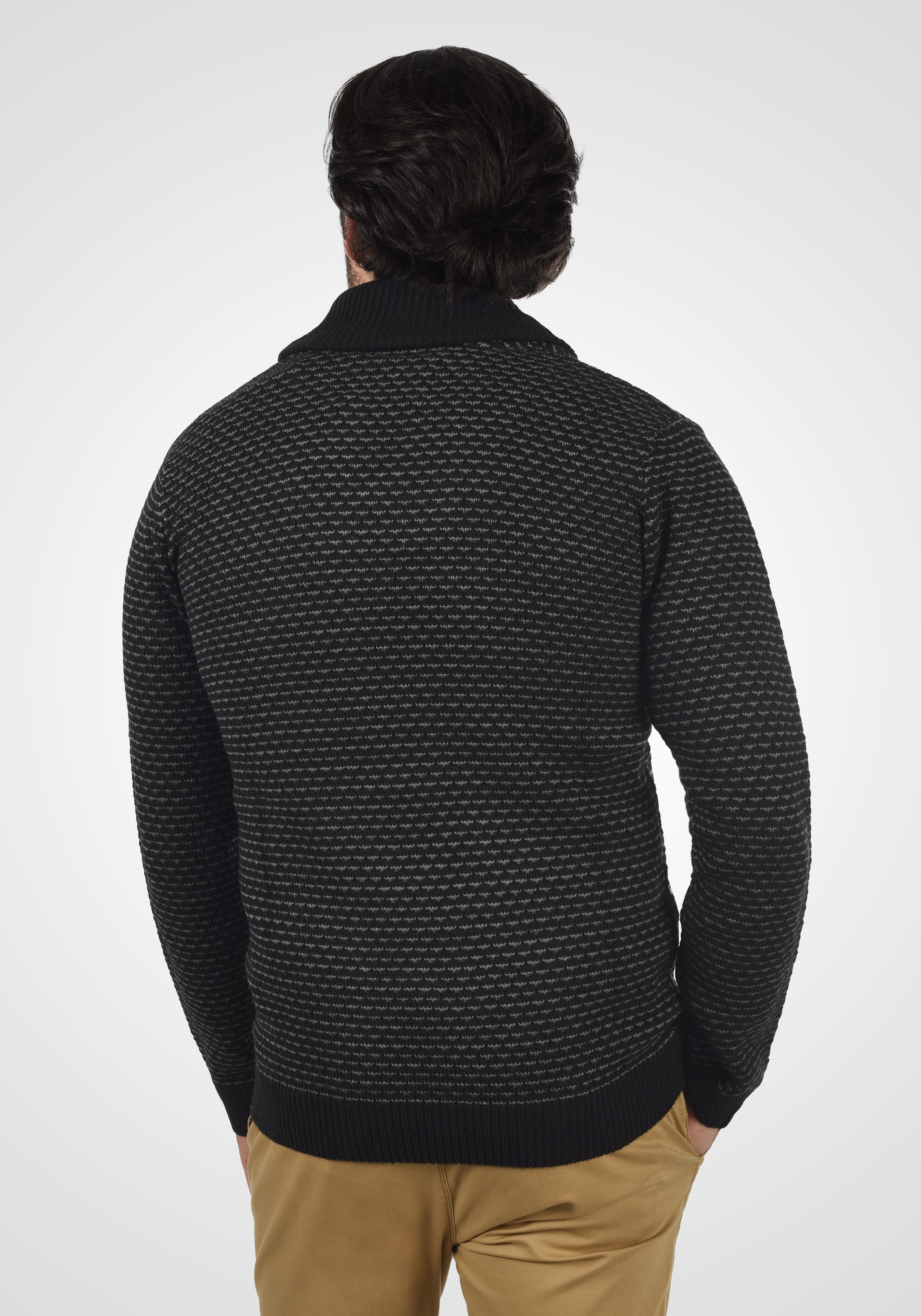 Indicode Strickfleece-Pullover »Strickpullover IDCopent«