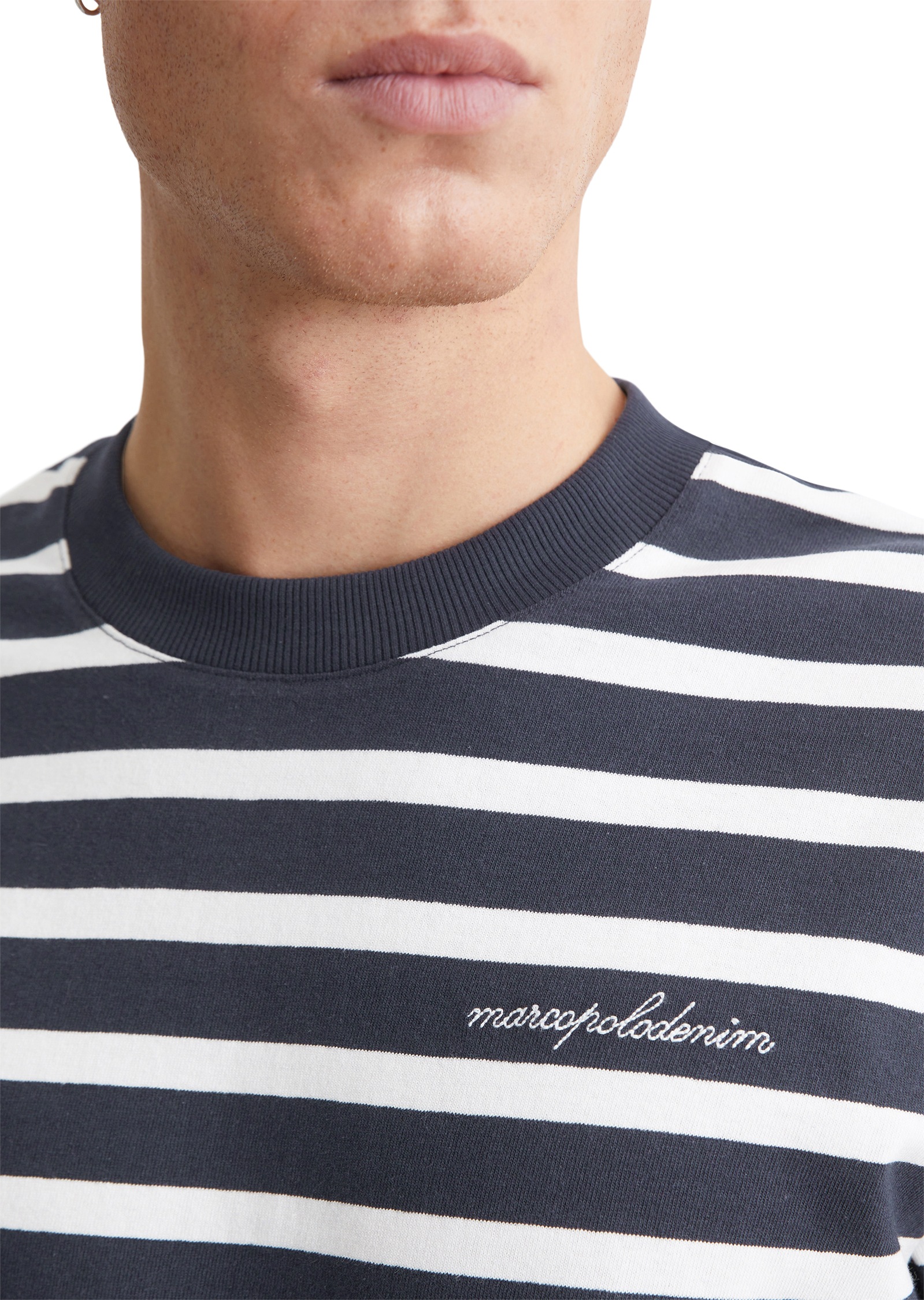 Marc O'Polo DENIM Longsleeve, modische gestreift