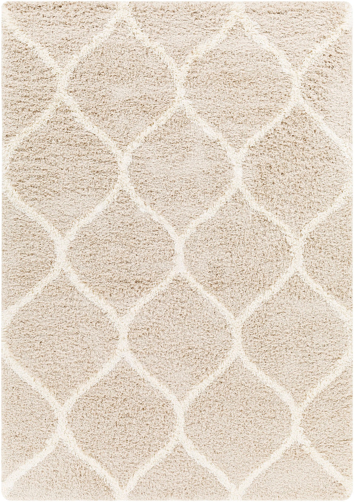 Livabliss Hochflor-Teppich »SMOLENSK« rechteckig 52 mm Höhe Flauschig, Langflor, Weich, Boho Wohnzimmerteppich, Grau