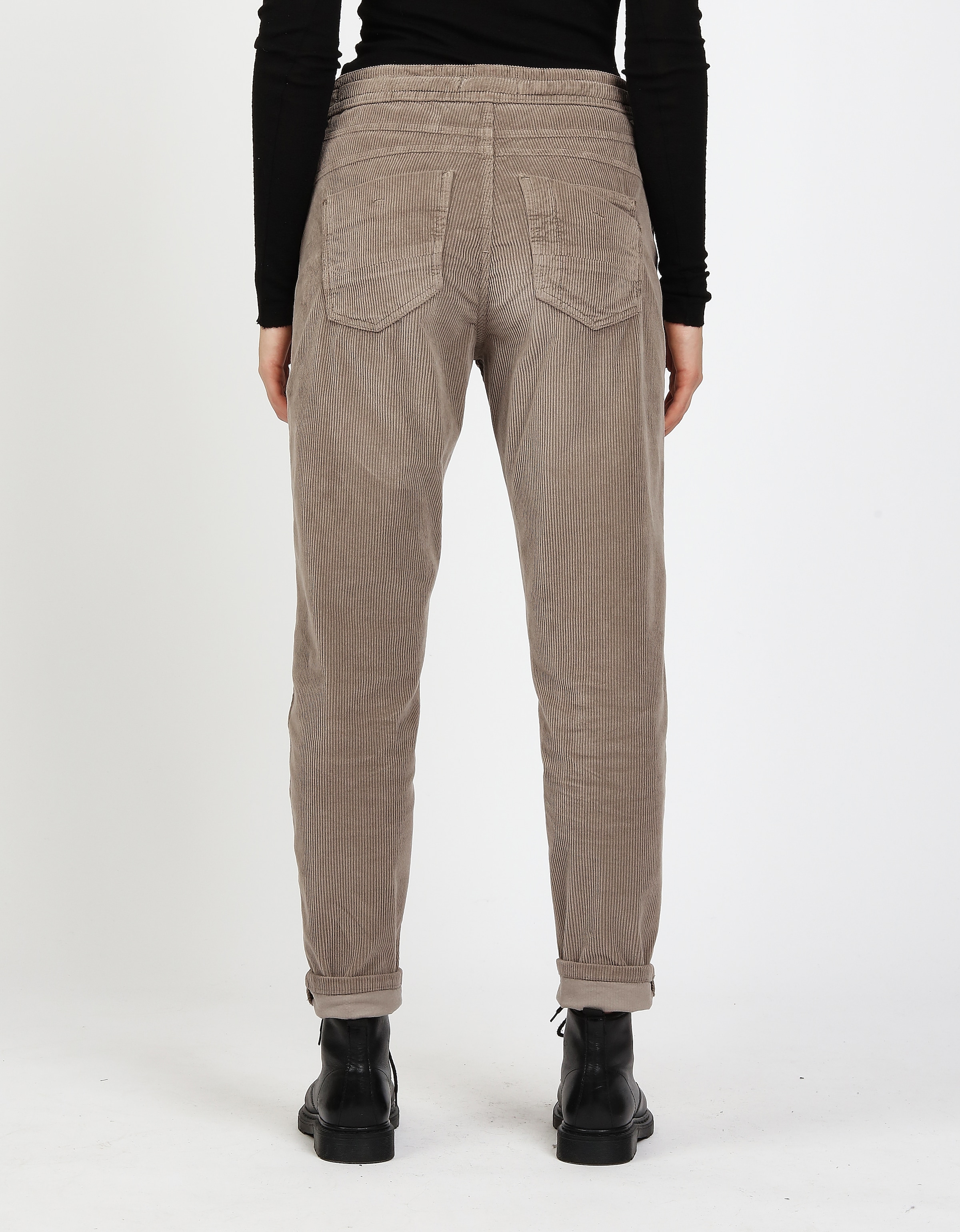 GANG Cordhose »94AMELIE JOGGER«  mit Tunnelzug am Bund