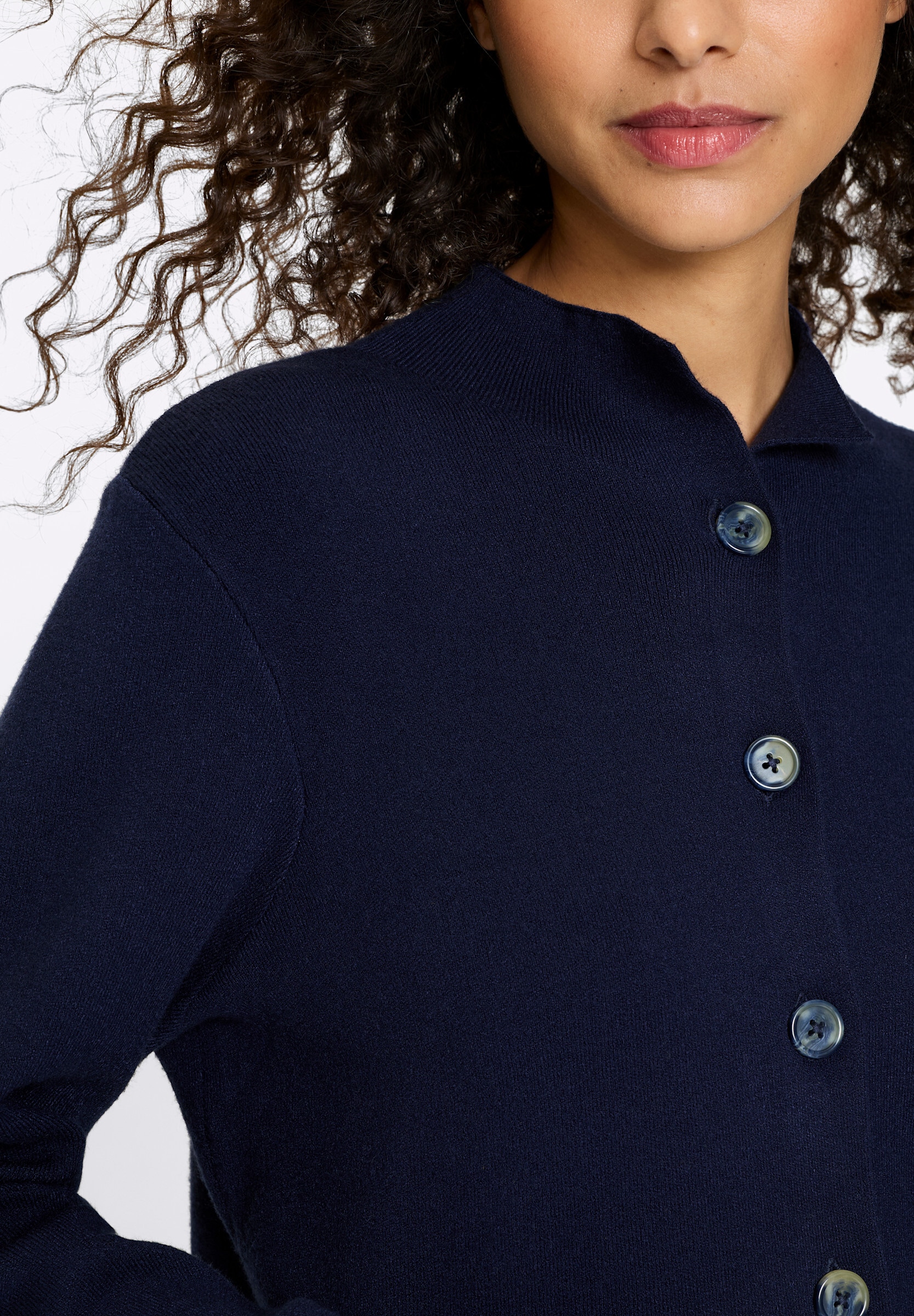 heine Strickjacke »Cardigan Cardigan mit Stehkragen«