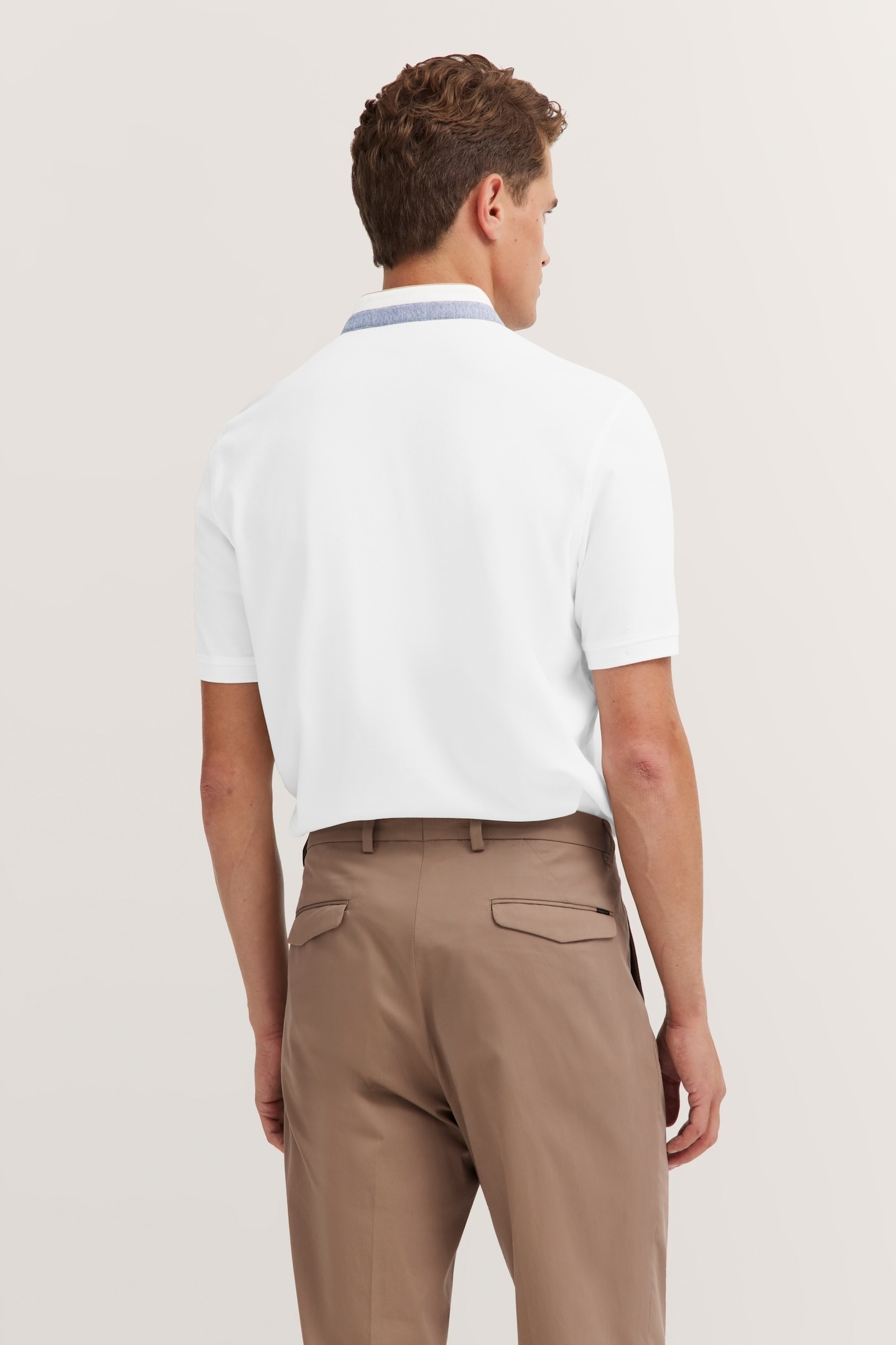 bugatti Poloshirt, mit Stehkragen