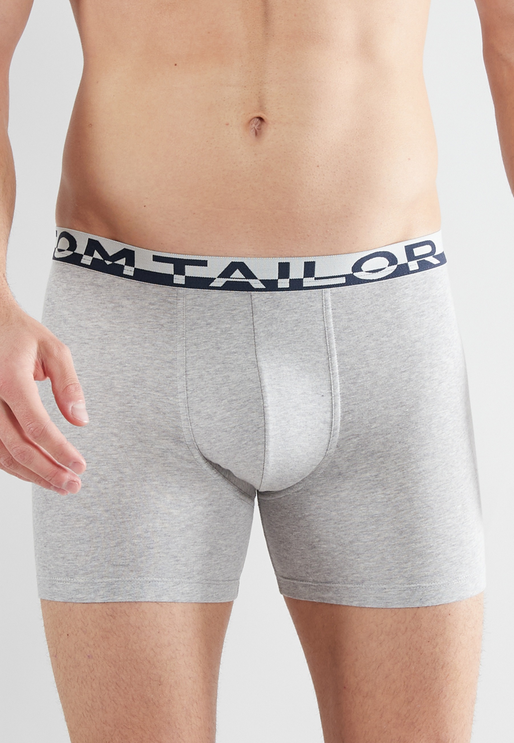 TOM TAILOR Boxershorts »Kentucky«, (2er-Pack), mit Logobund