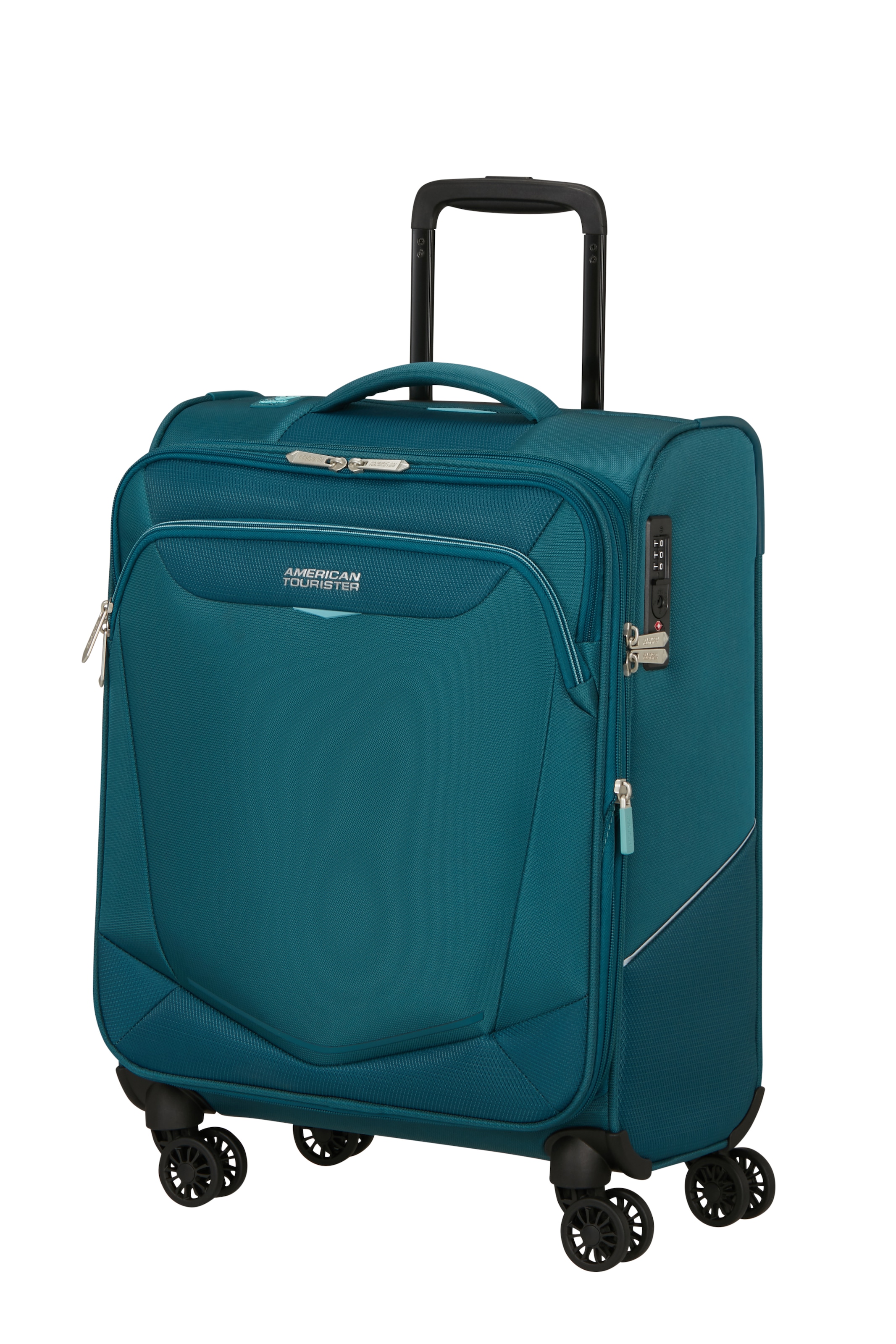 American Tourister® Weichgepäck-Trolley »SUMMERRIDE, in verschiedenen Größen« 43 l 4 Rollen Reisekoffer Volumenerweiterung TSA-Schloss