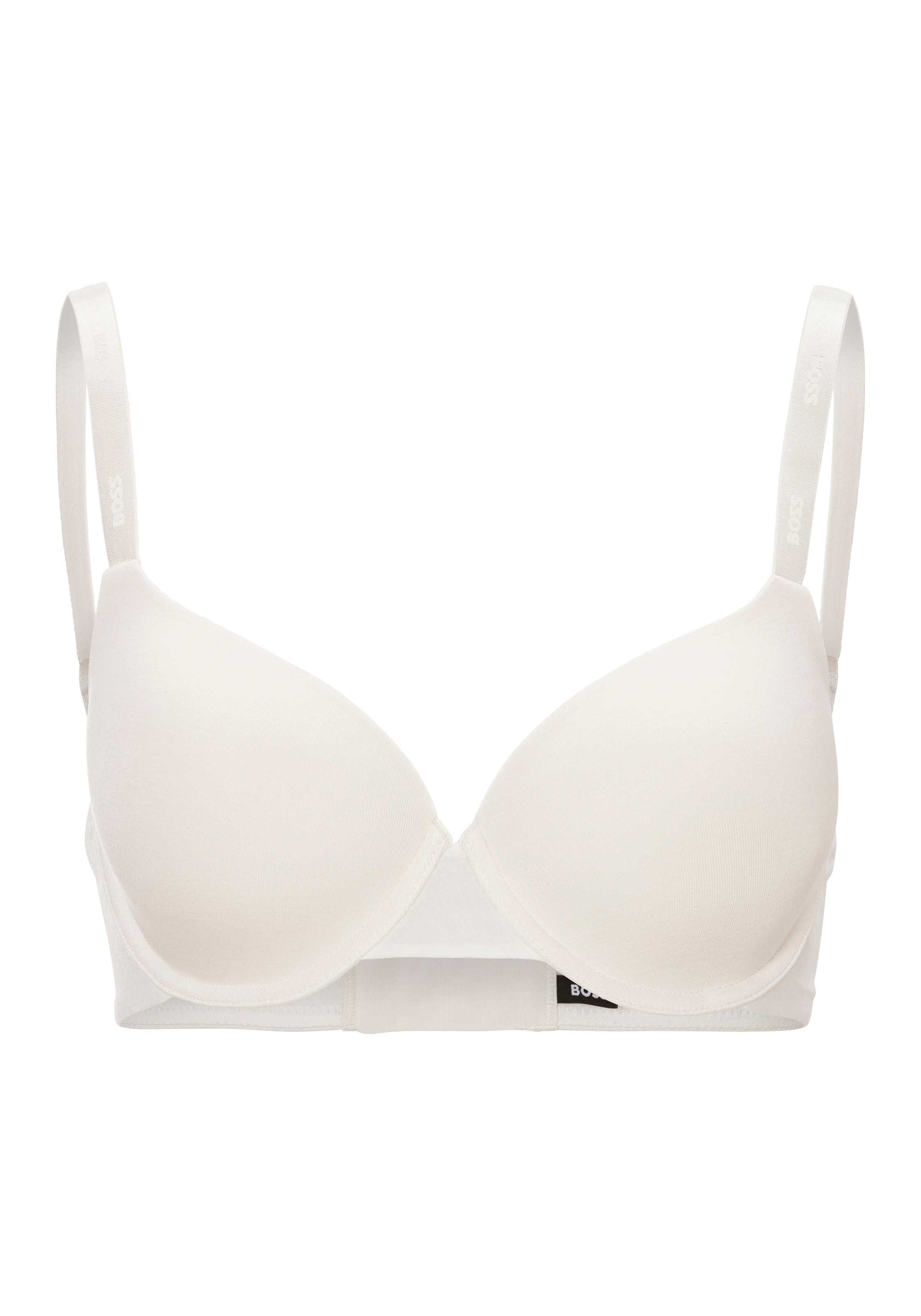 BOSS Bügel-BH »UNDERWIRE BRA CI«, mit BOSS Schriftzug auf den Trägern