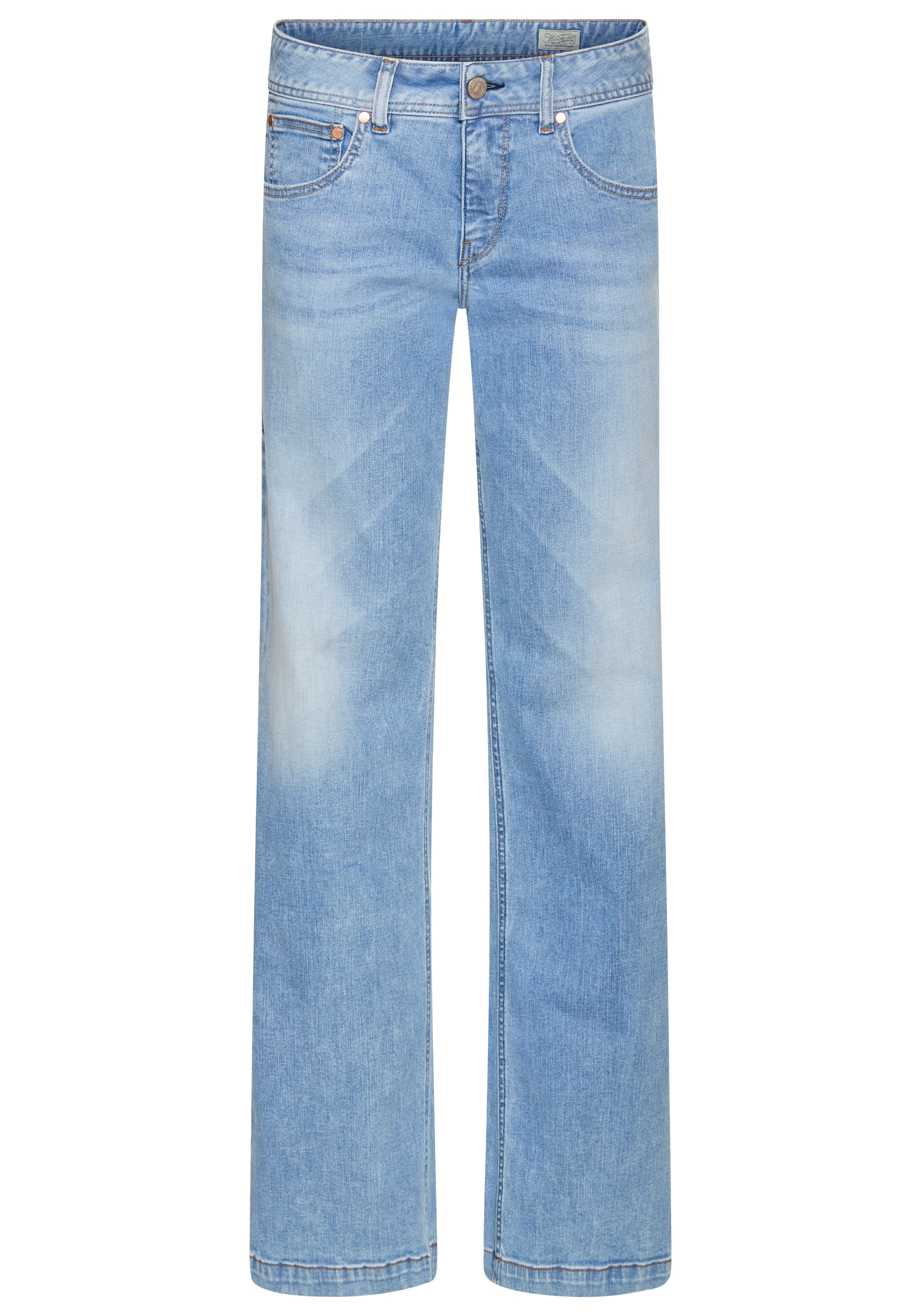Herrlicher 5-Pocket-Jeans »Edna Organic Denim«, im Flared Fit