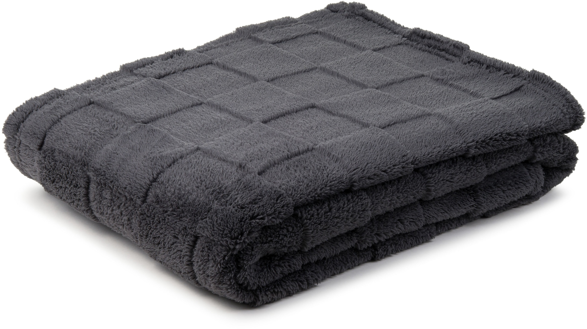 Gözze Wohndecke "FRANKA Jacquarddecke" im modernen Design, aus 100 % Polyester Mikrofaser, rundum gesäumt