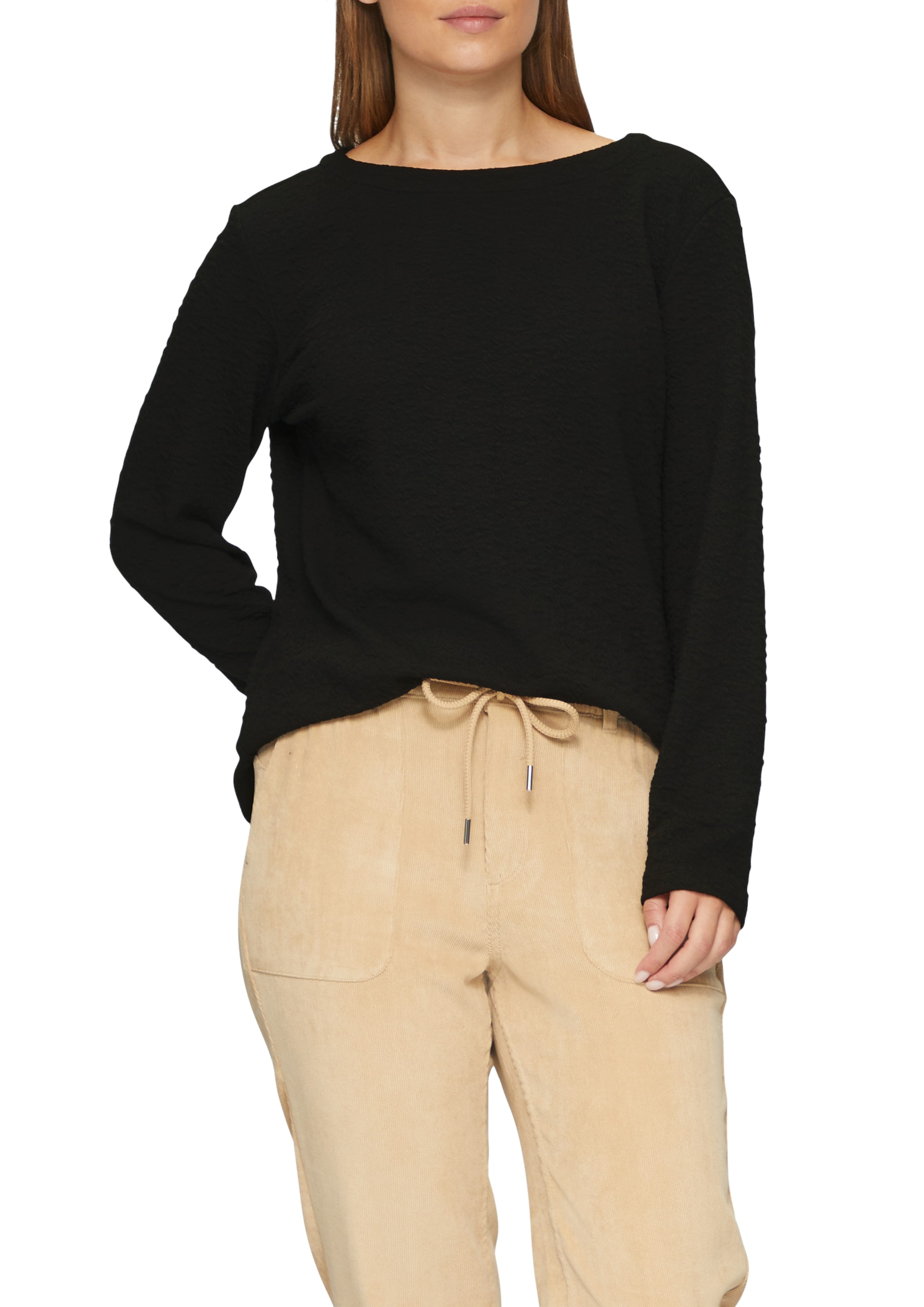 s.Oliver Longsweatshirt , mit Crinkle Optik
