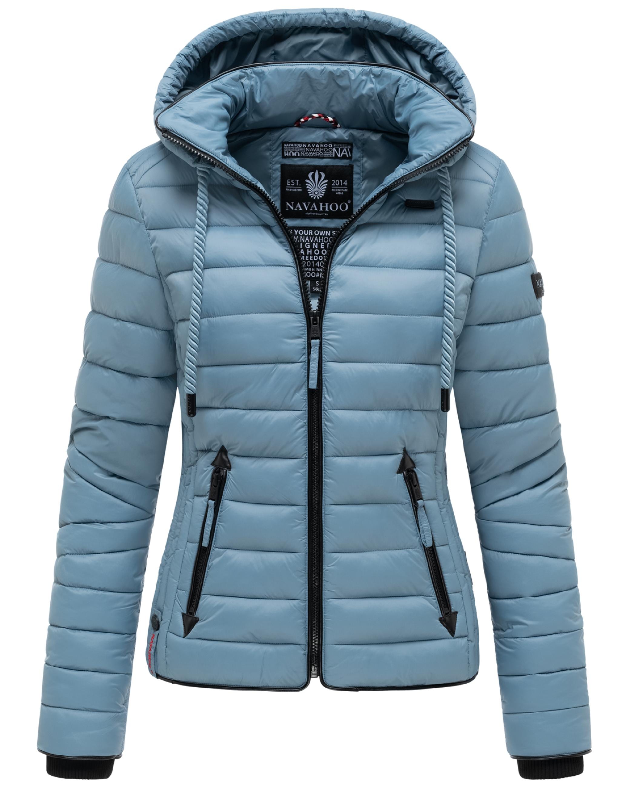 Navahoo Steppjacke »Übergangsjacke Lulana« mit Kapuze leichte Übergangsjacke mit Kapuze