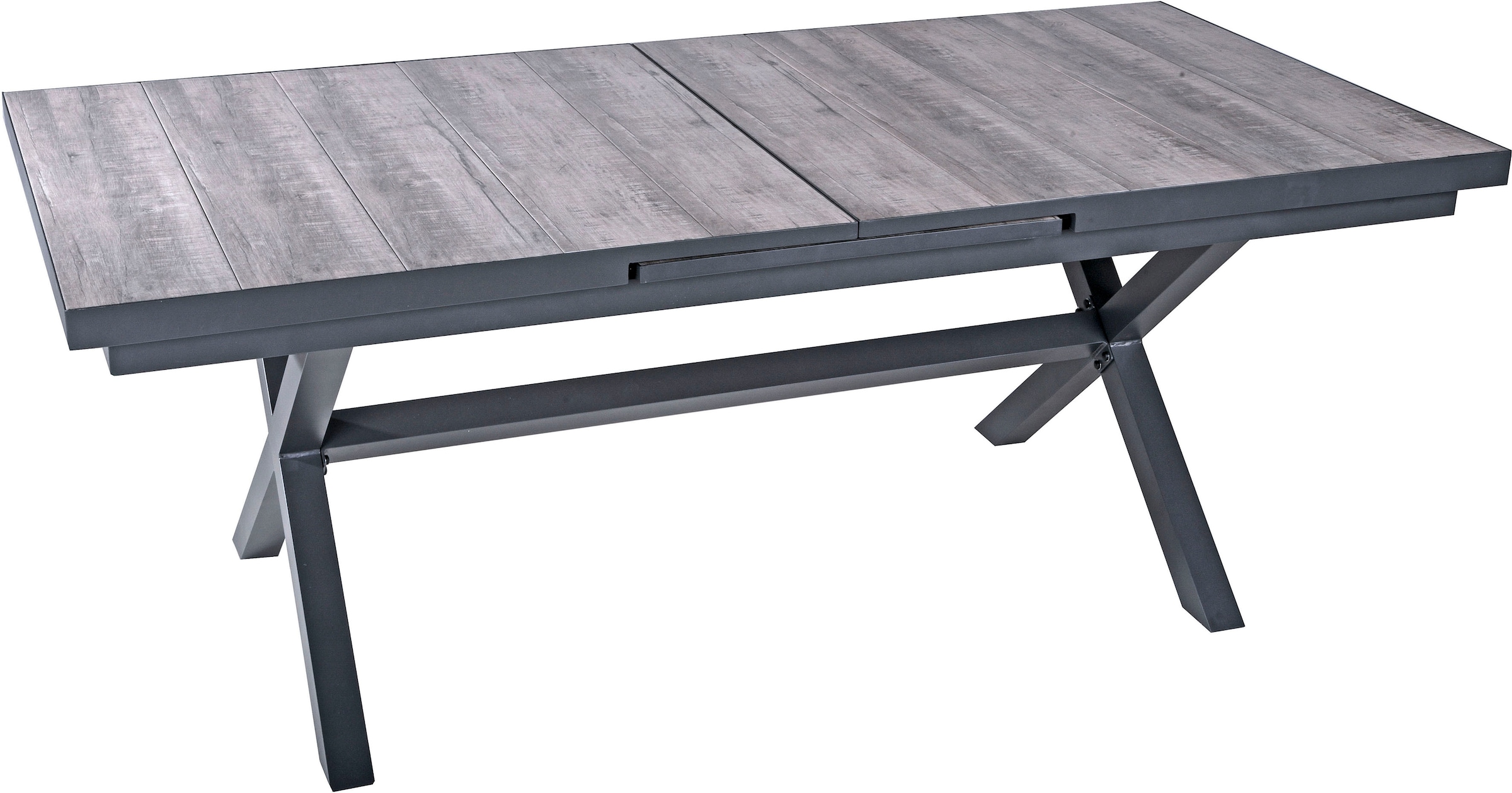 Garden Pleasure Gartentisch »RANA«, ausziehbarer Tisch mit Keramik-Tischplatte, BxTxH:200-260x100x77 cm