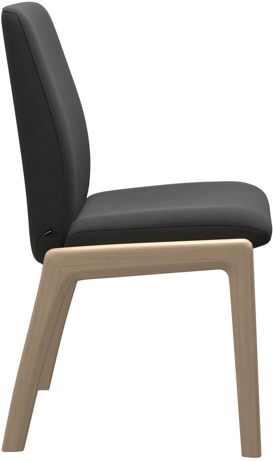 Stressless® Polsterstuhl »Laurel« () Microfaser DINAMICA Low Back, Größe L, mit abgerundeten Beinen in Eiche natur