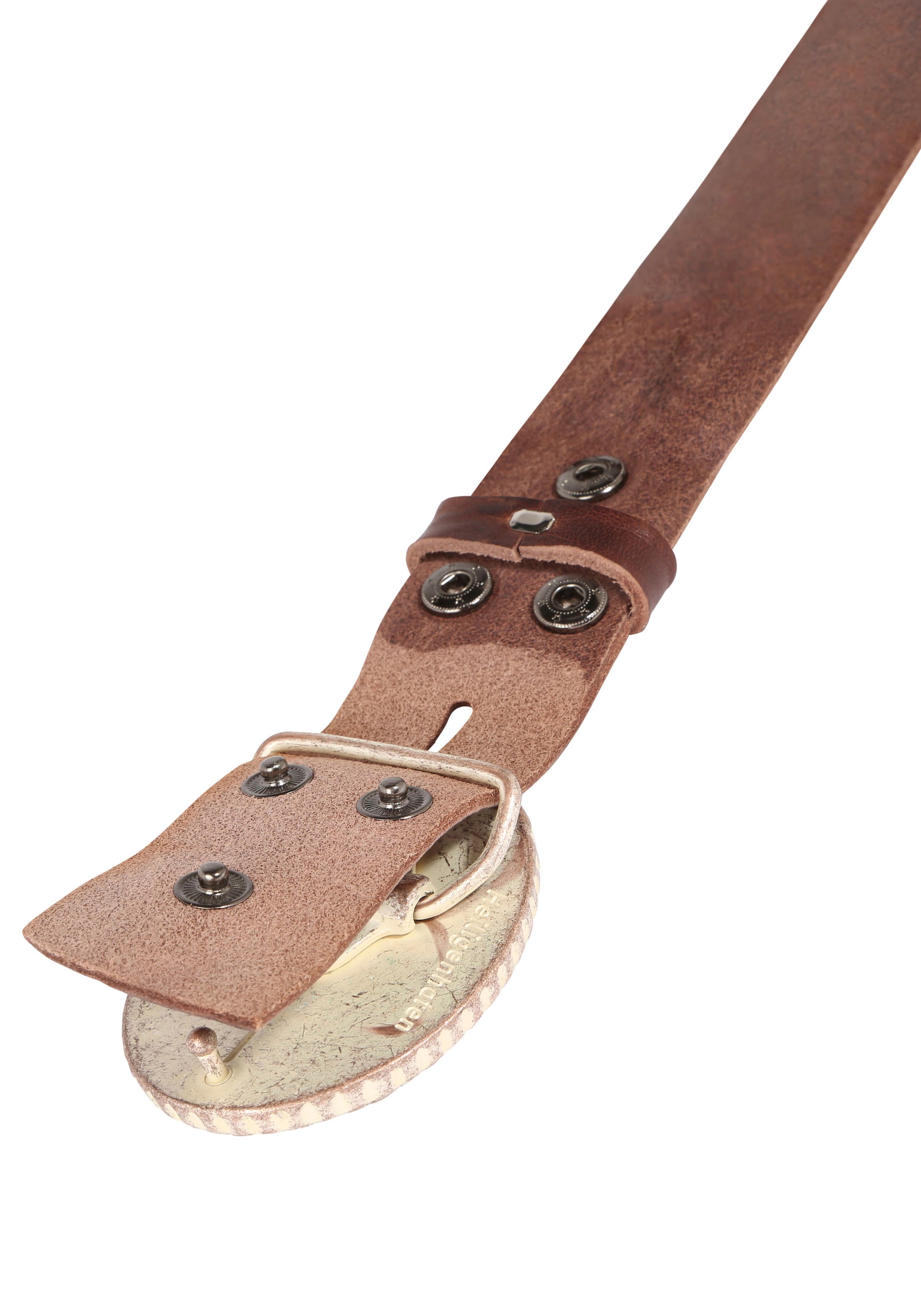 Rettungsring Gürtel Ledergürtel Schließe »Heiligenhafen Rosé Mit Swarovski-Kristall Veredelt«