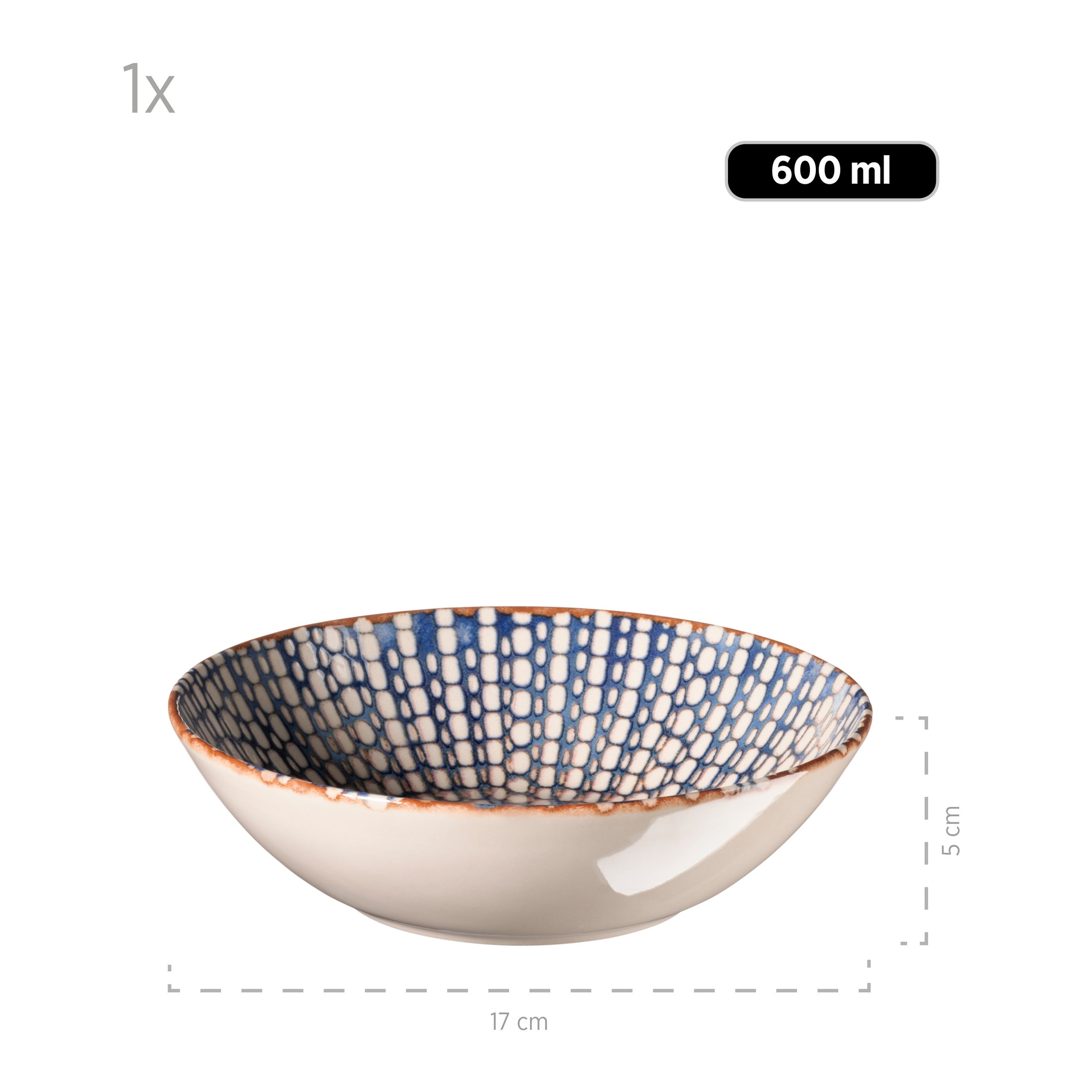 MÄSER Schüssel »Iberico Blue« 5