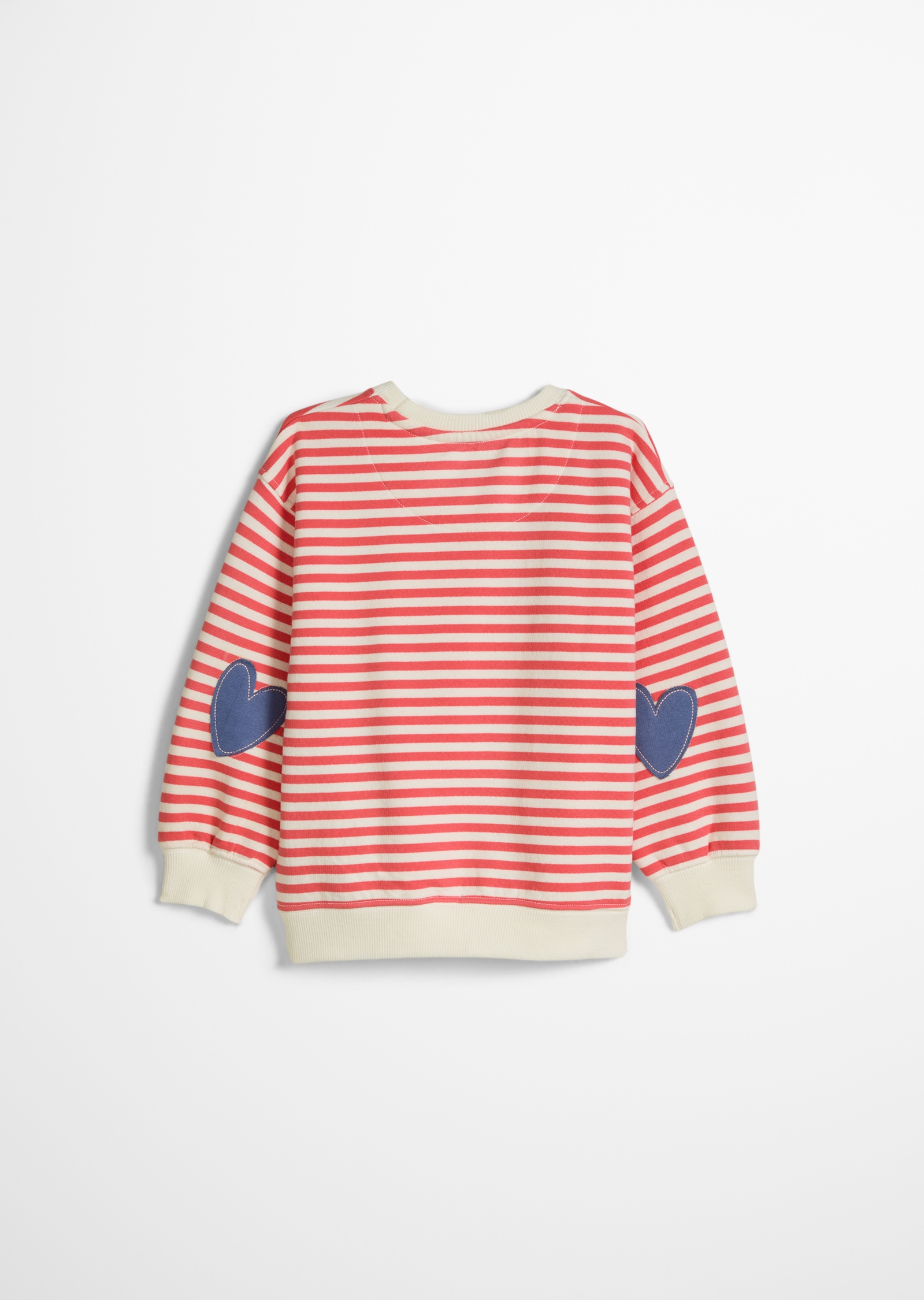 Marc O'Polo Junior Sweatshirt , Reine Baumwolle, für kleine Mädchen, kontrastfarbene Details
