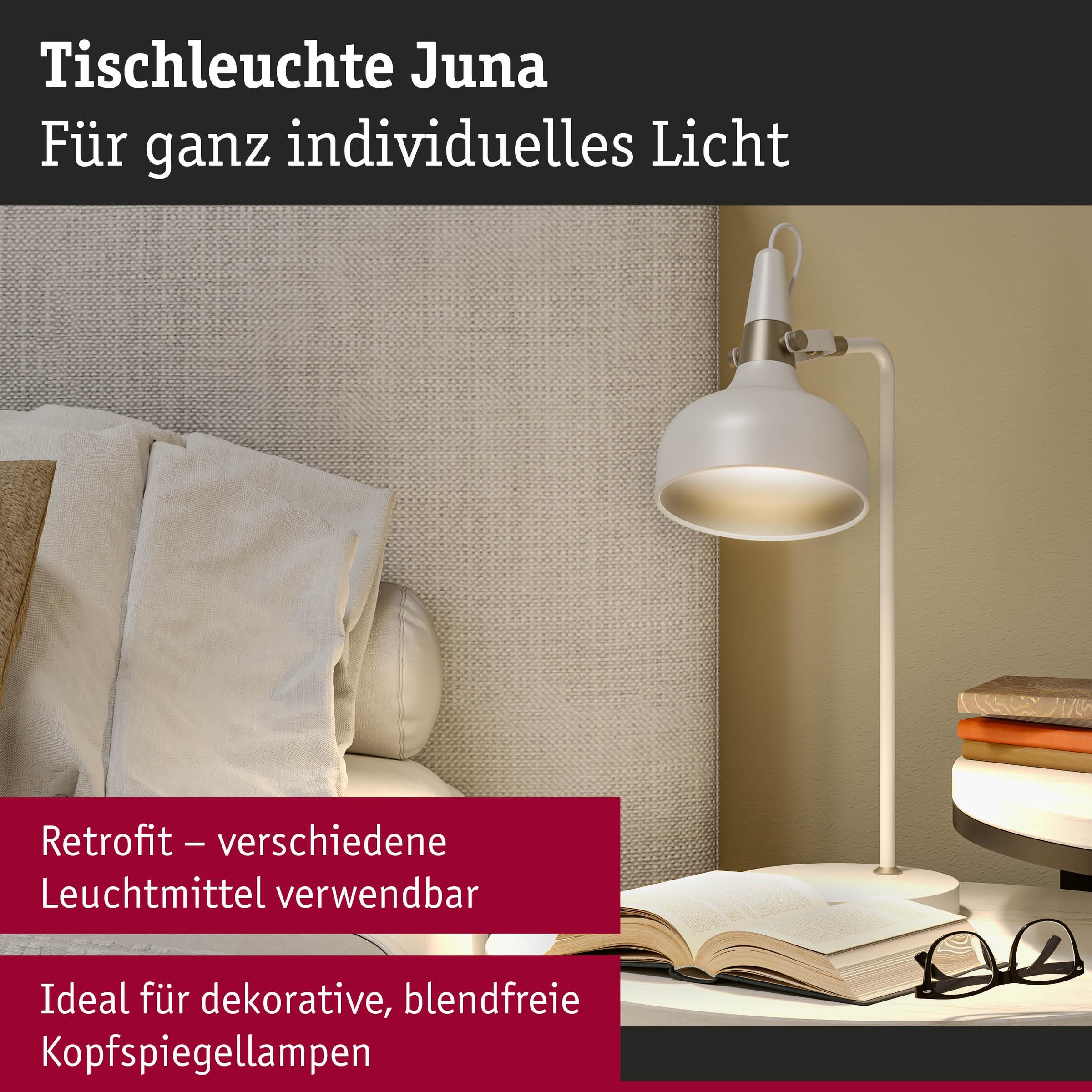 Paulmann Tischleuchte »Juna« E14 1 Stk. E14, 1-flammig, dimmbar