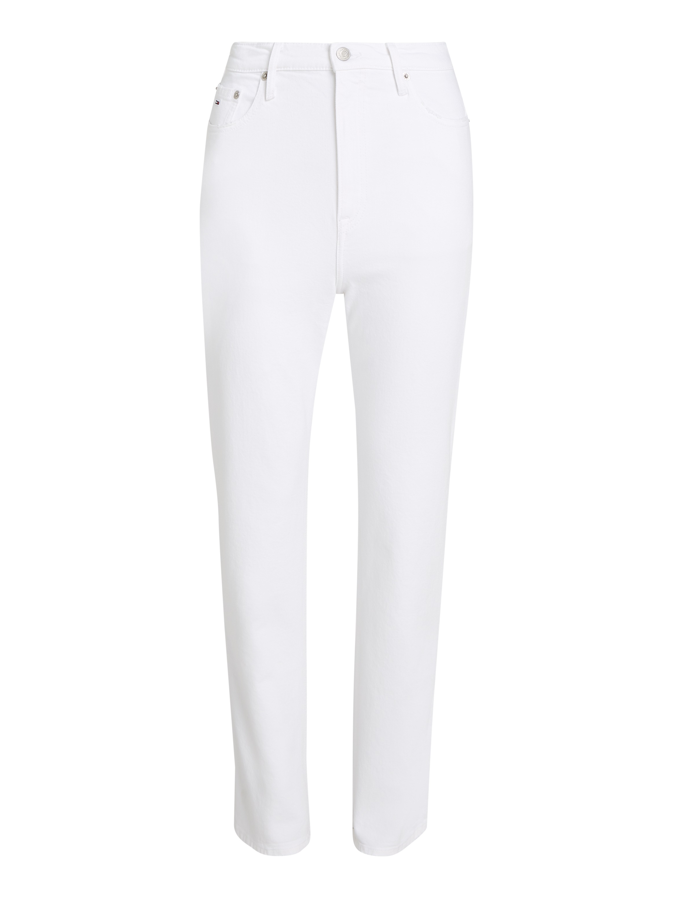 Tommy Jeans Straight-Jeans »JULIE UH STR AH1280«, mit Logostickerei