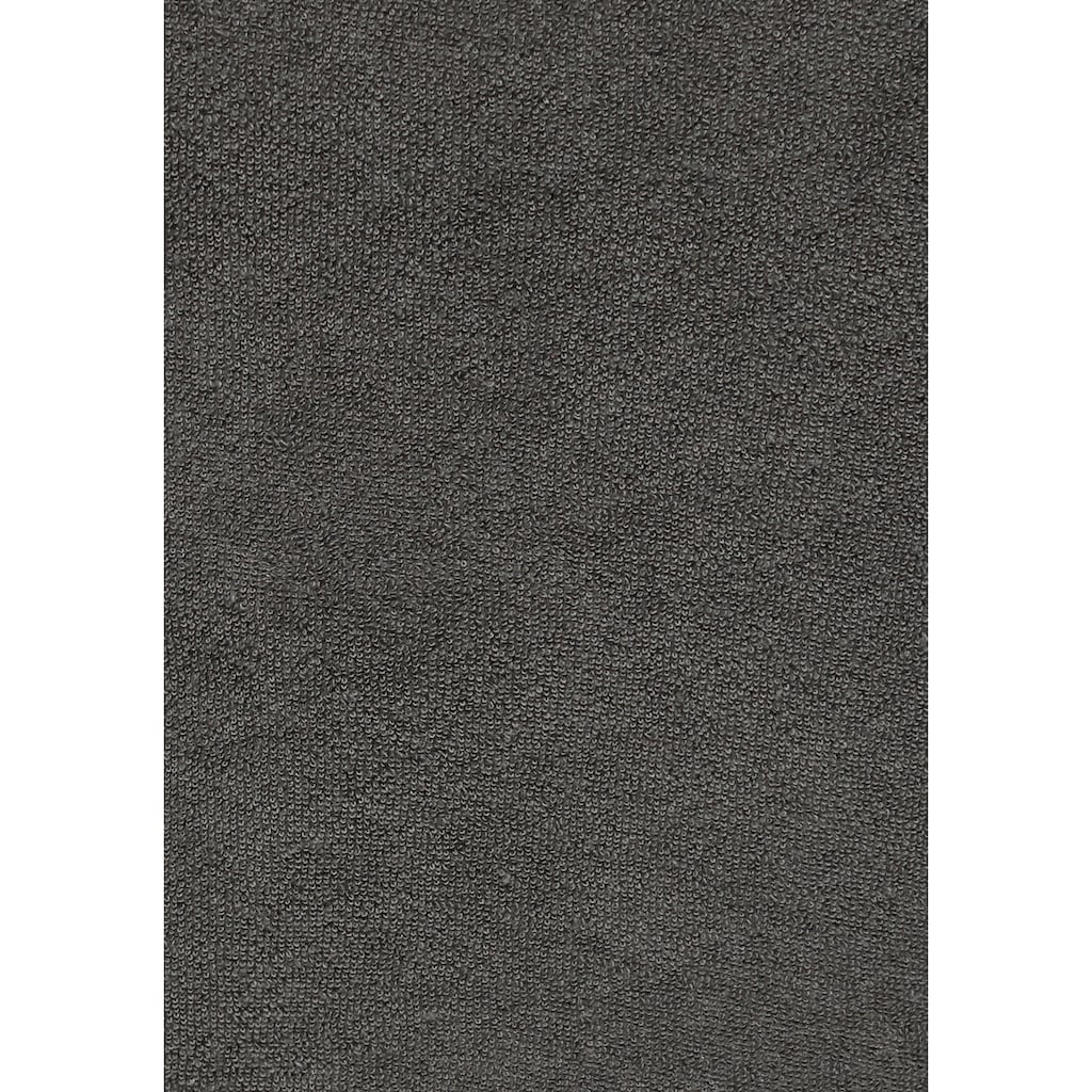 KangaROOS Damenbademantel »Dalia«, (1 St.), außen Uni-Farben und innen mit Streifen, Bademantel mit Kapuze