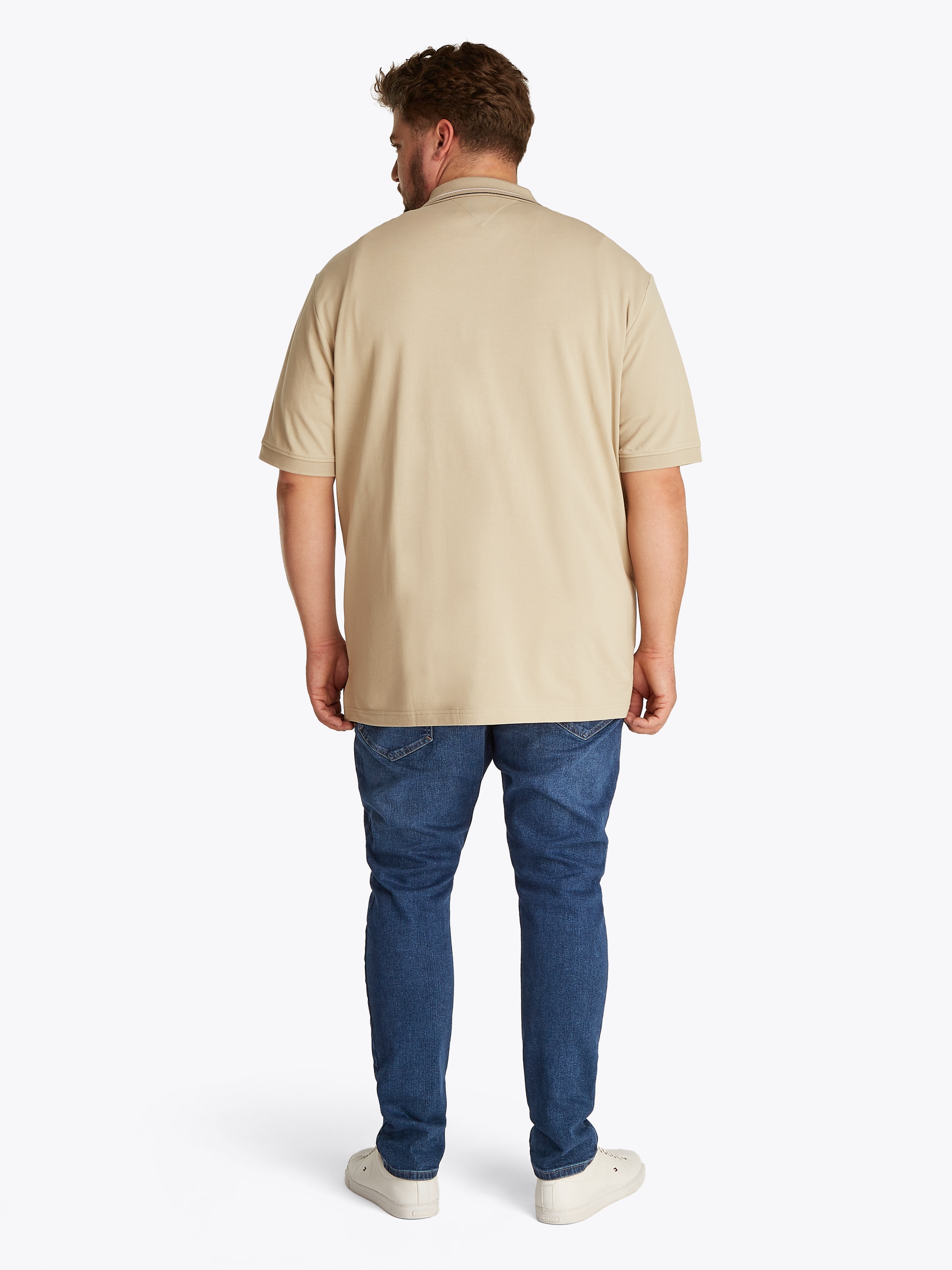 Tommy Hilfiger Big & Tall Poloshirt »BT-PLACKET INTEREST REG POLO-B«, Große Größen