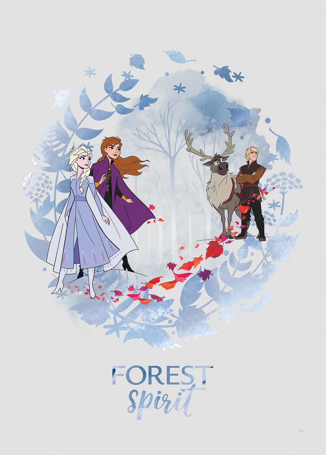 Komar Poster (1 Kinderzimmer, online Wohnzimmer 3 kaufen | XXL »Frozen Schlafzimmer, mit Jahren Disney, Spirit«, St.), Garantie