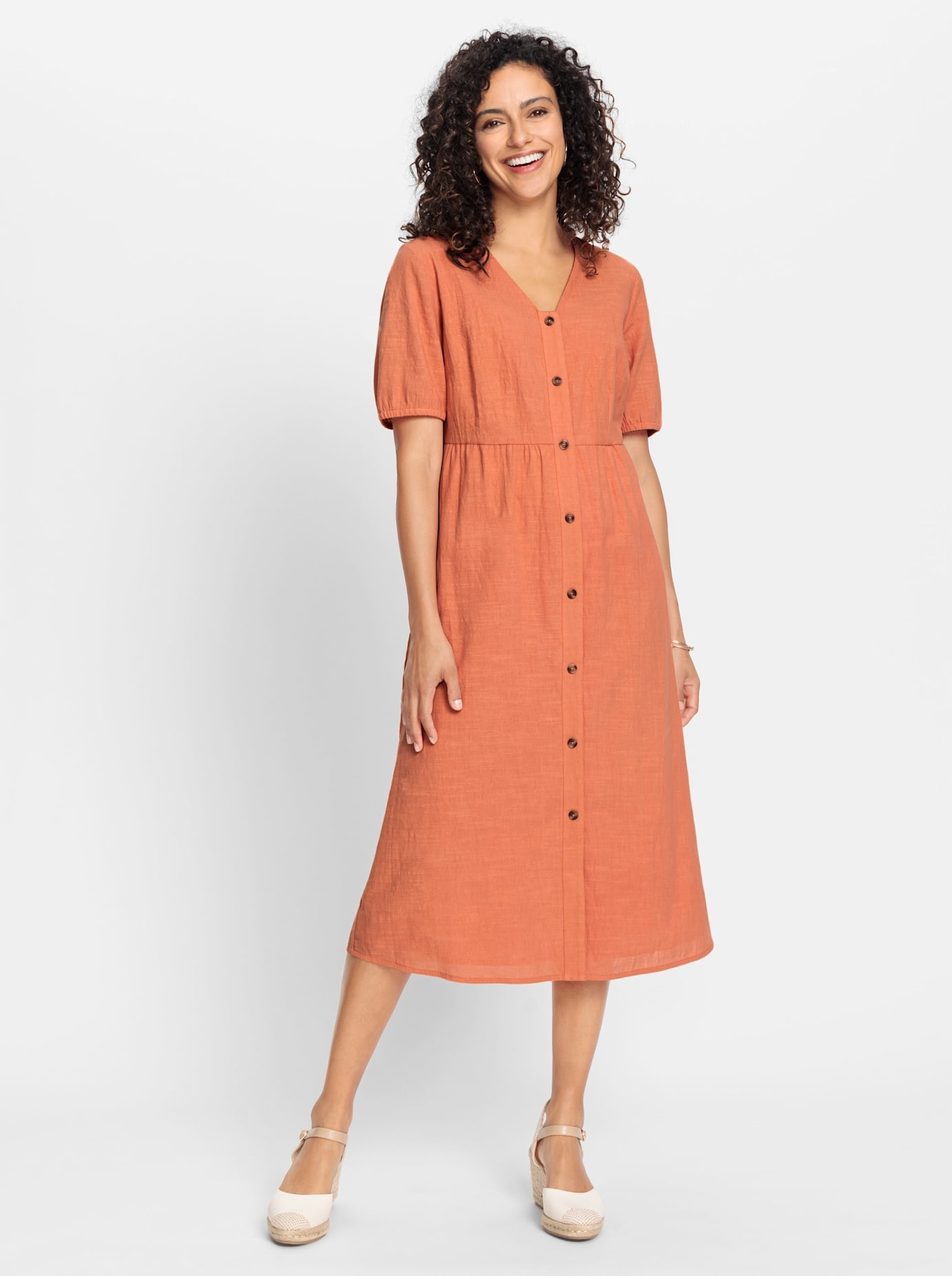 Inspirationen Sommerkleid »Baumwoll-Kleid«